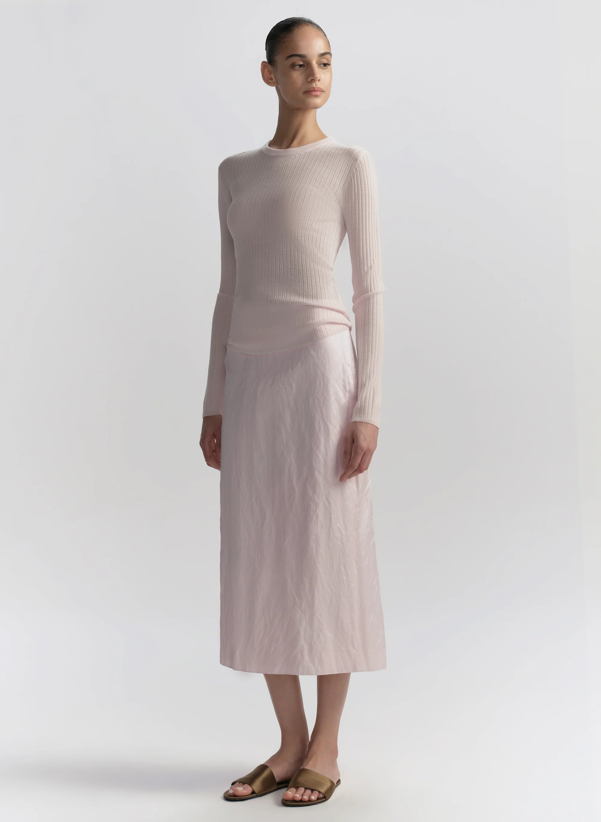 Kyle Ribbed Merino Top - Image 4
