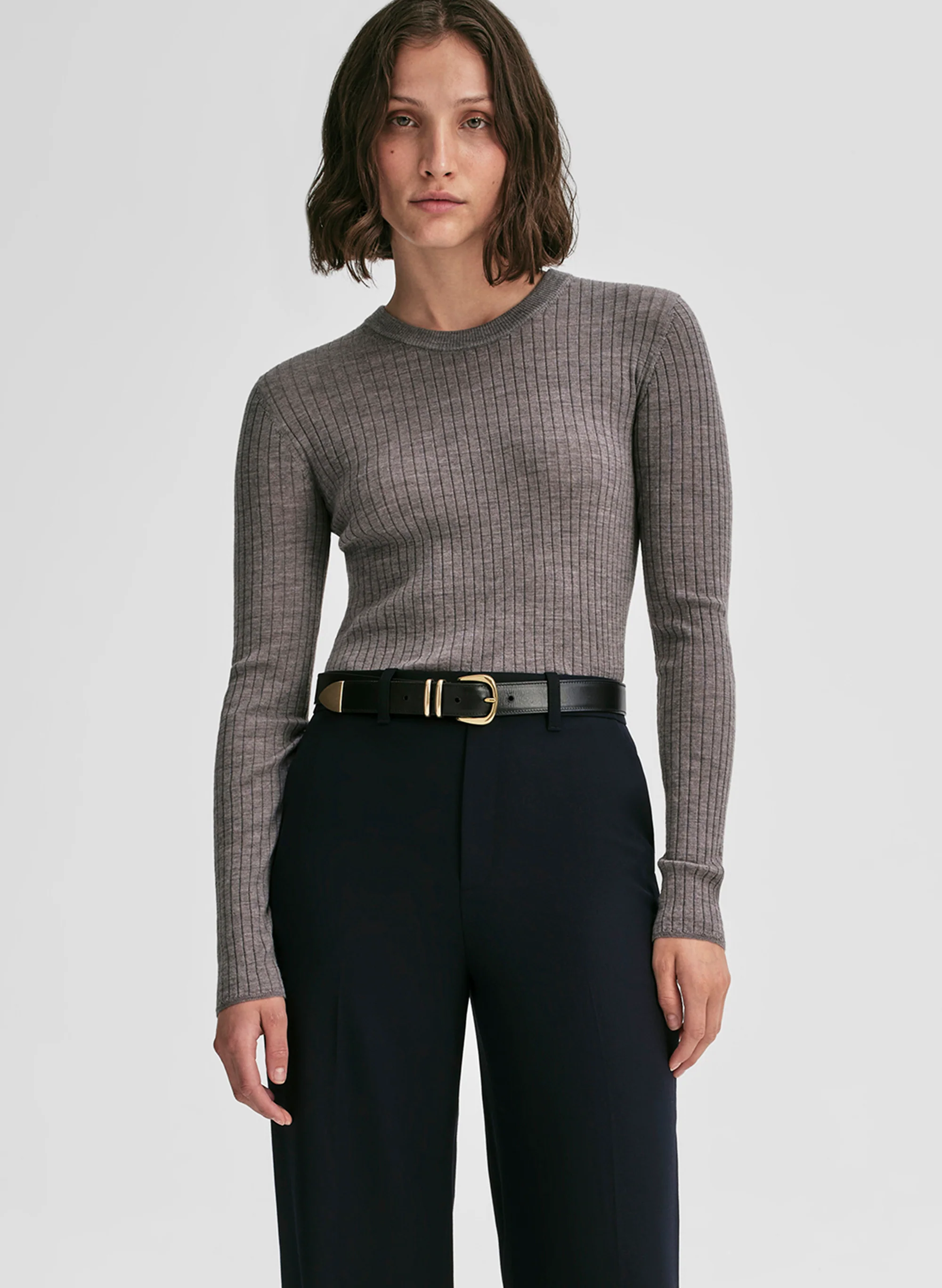 Kyle Ribbed Merino Top