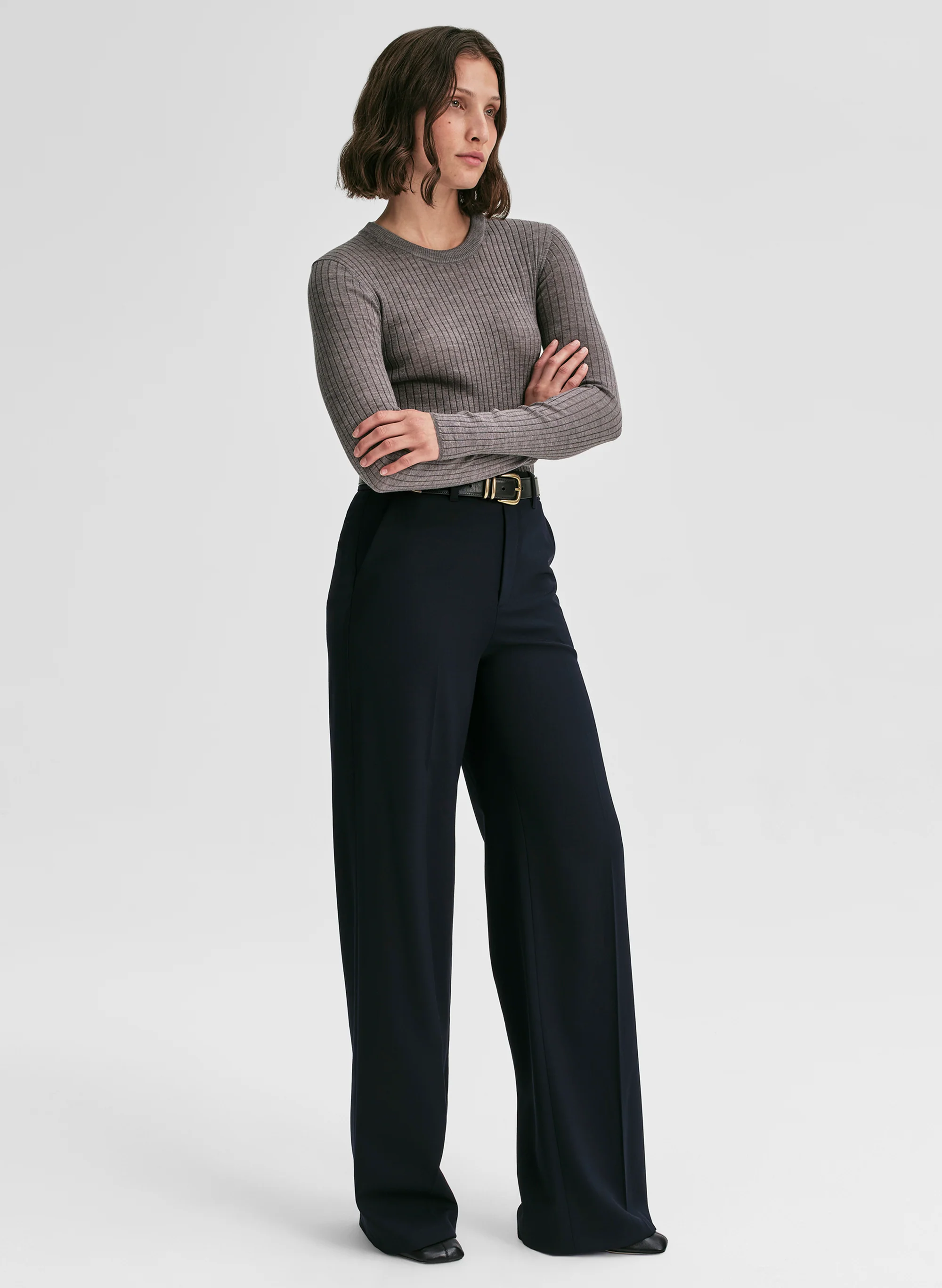 Kyle Ribbed Merino Top - Image 3
