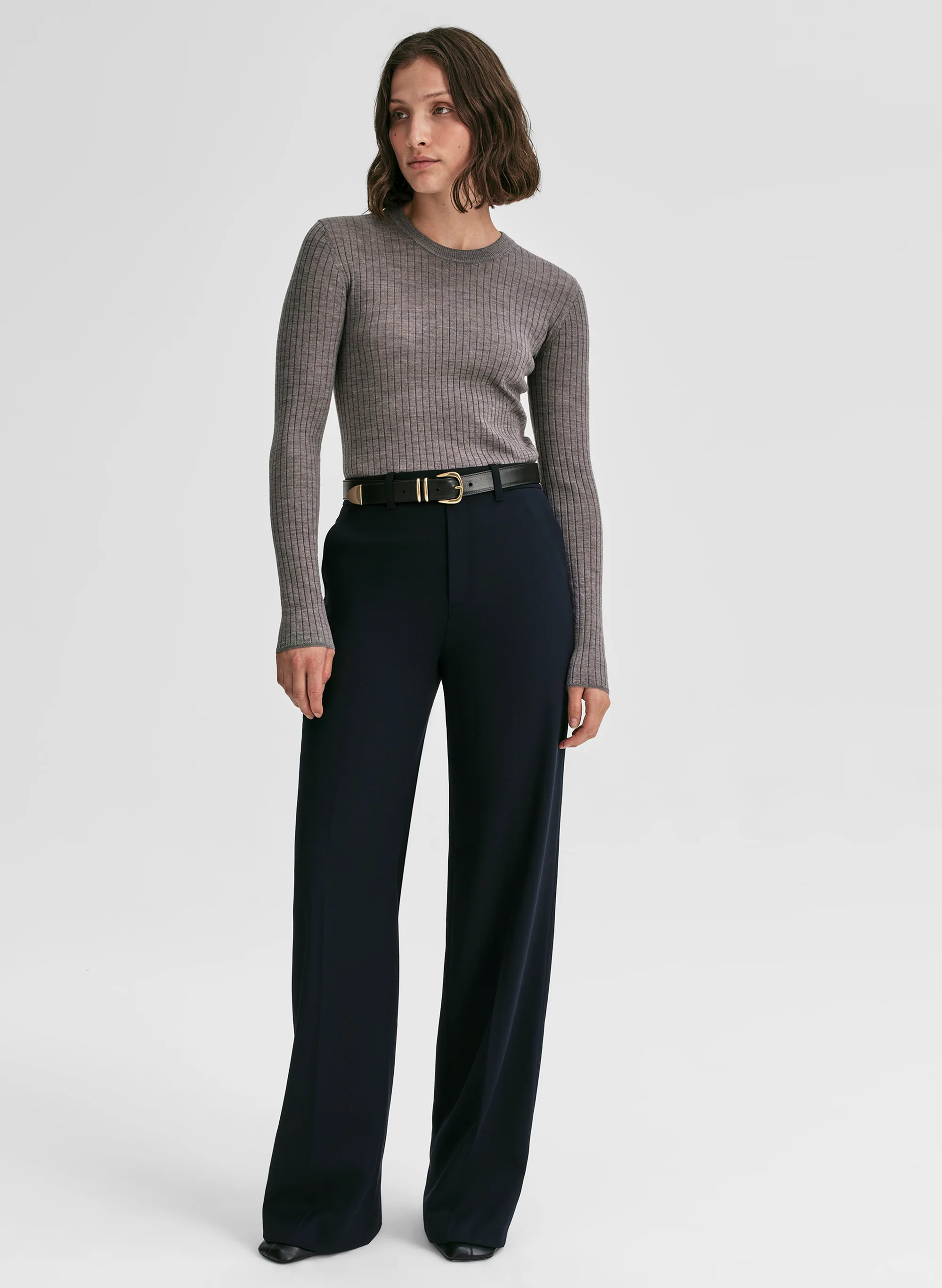 Kyle Ribbed Merino Top - Image 4