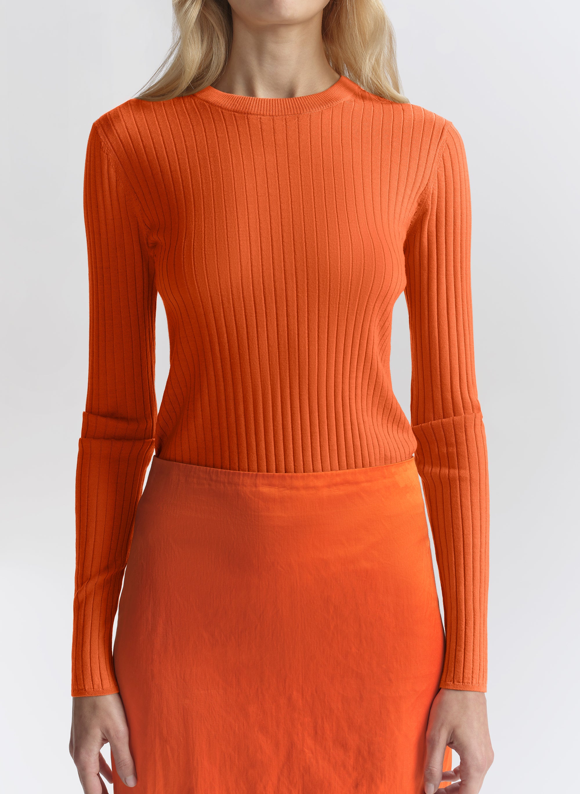 Kyle Ribbed Merino Top - Image 2