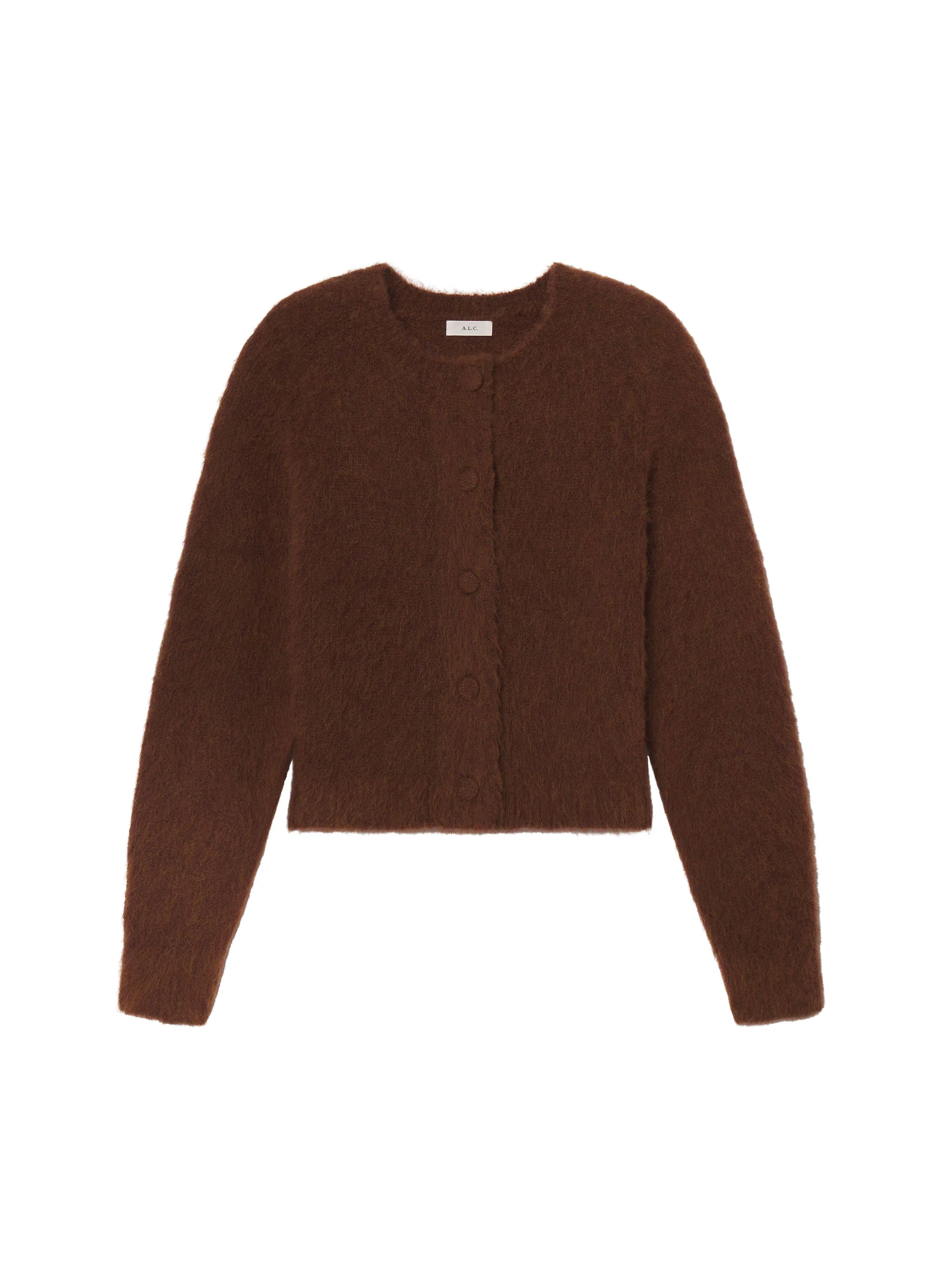 Lainie Brushed Alpaca Cardigan - Image 6