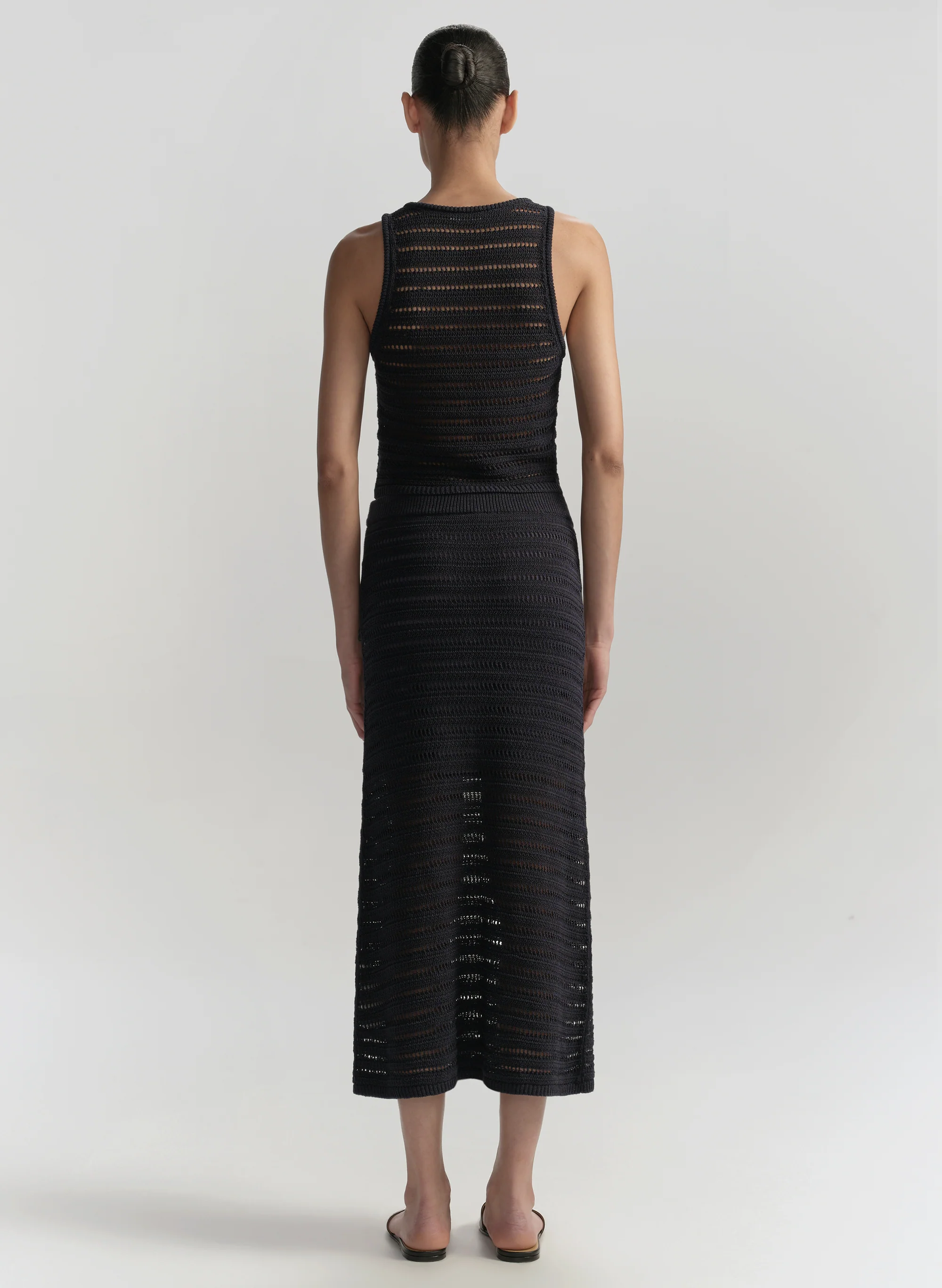 Lana Crochet Knit Midi Skirt - Image 5