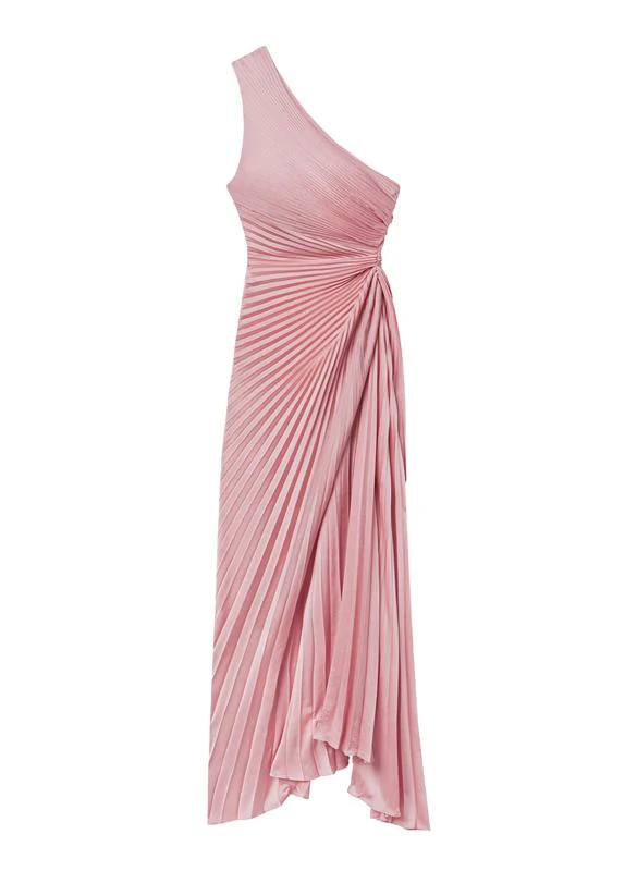 Lara Satin Pleated Gown - Image 6