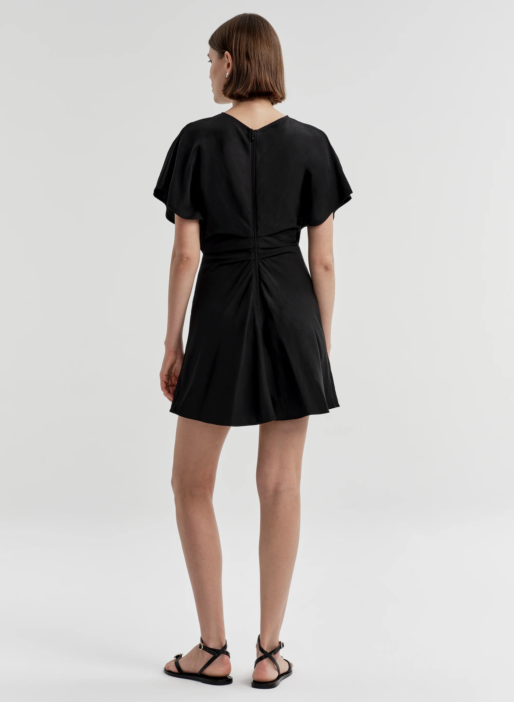 Leni Linen Mini Dress - Image 5
