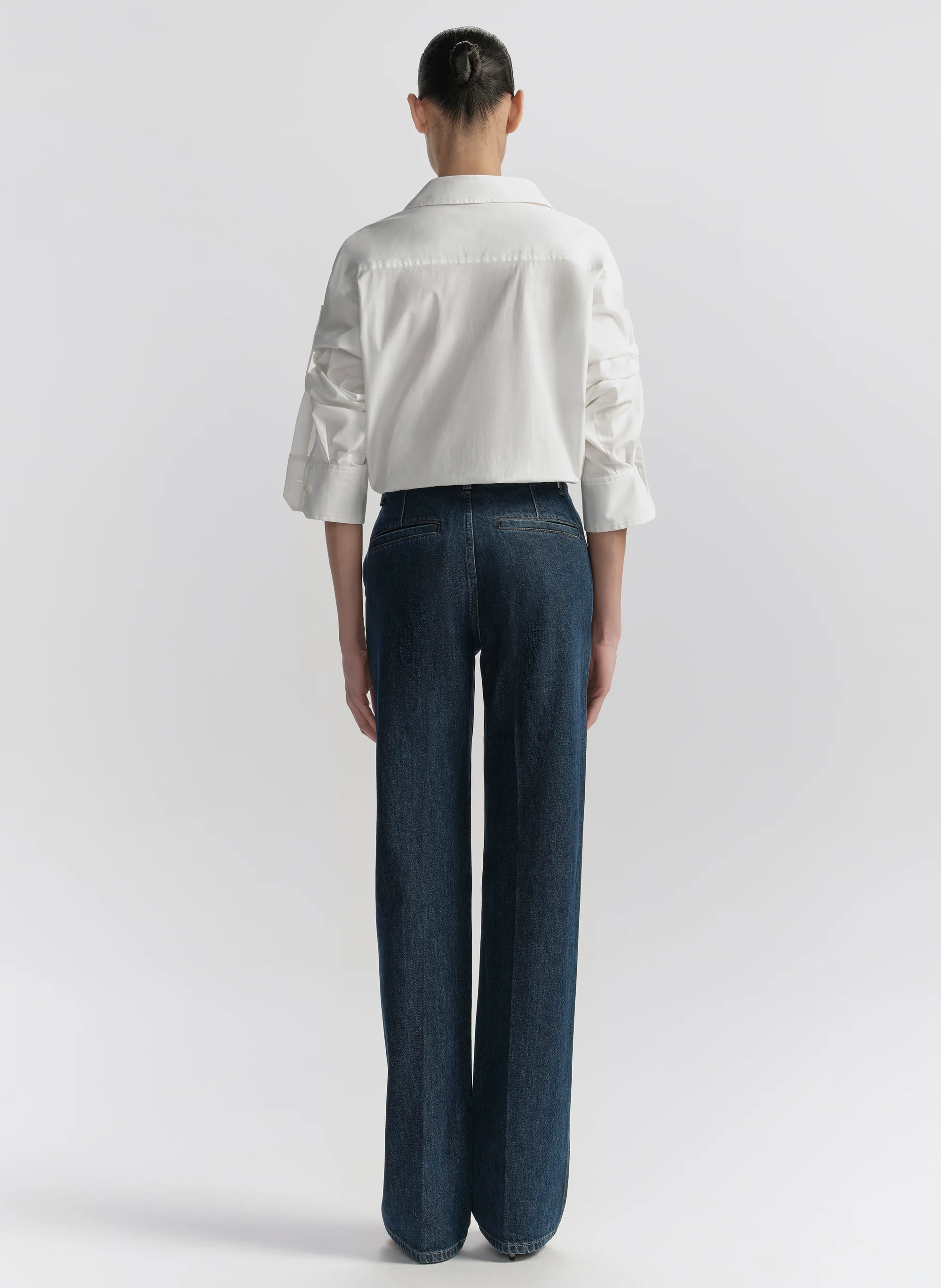 Leo Cropped Cotton Shirt - Image 5