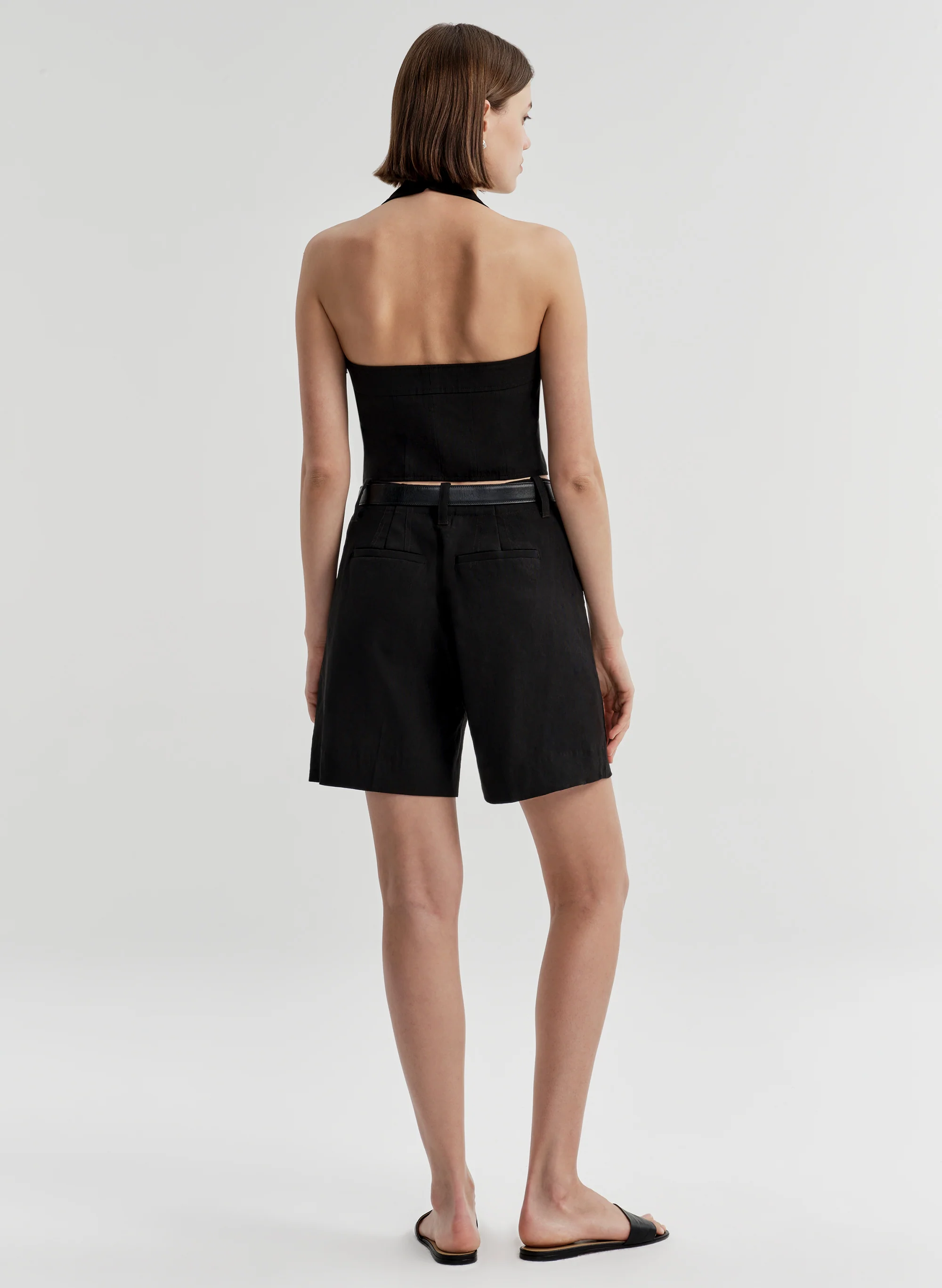 Lori Linen Halter Top - Image 5