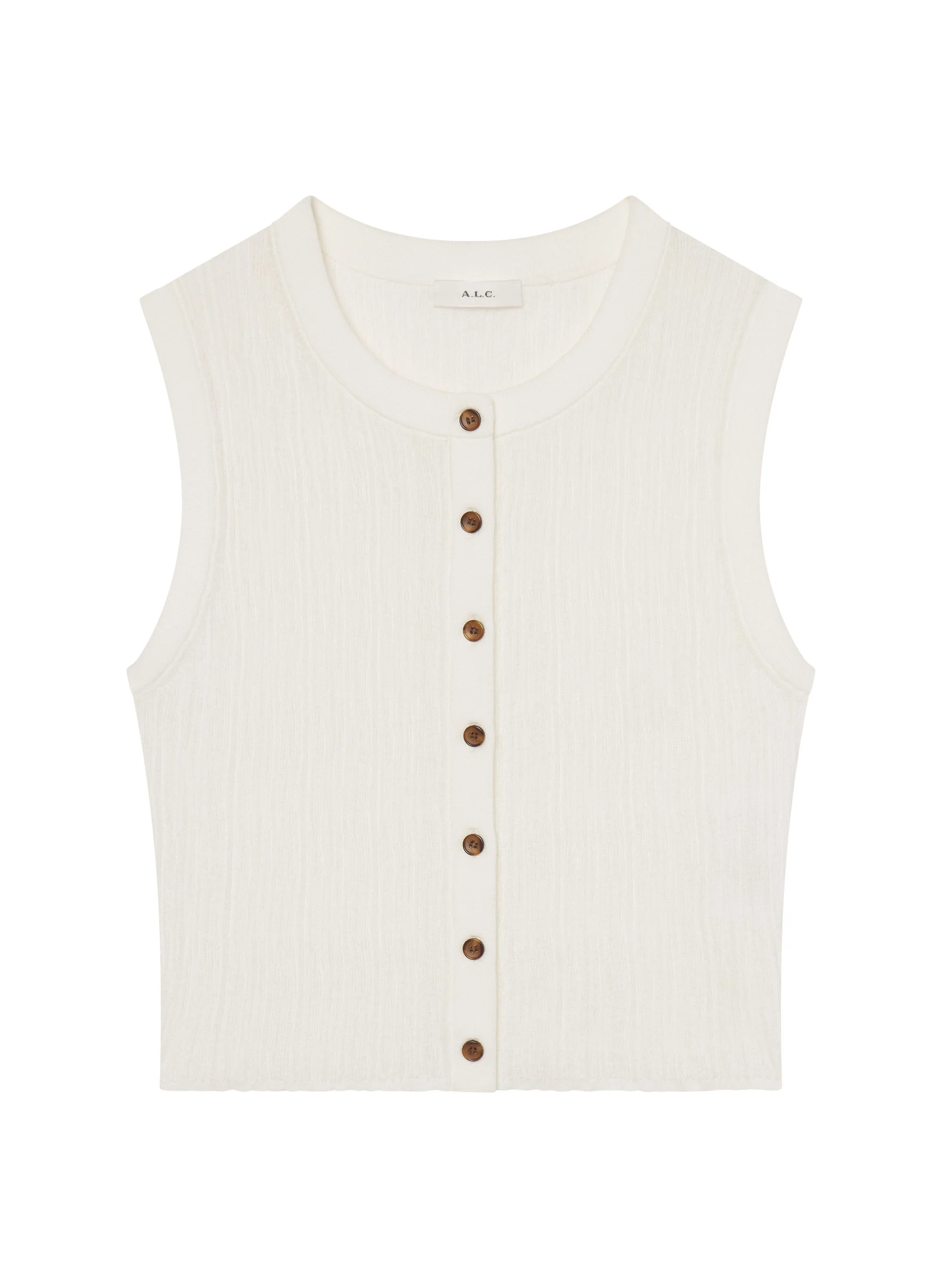 Lottie Fine Cotton Cropped Top - Image 6