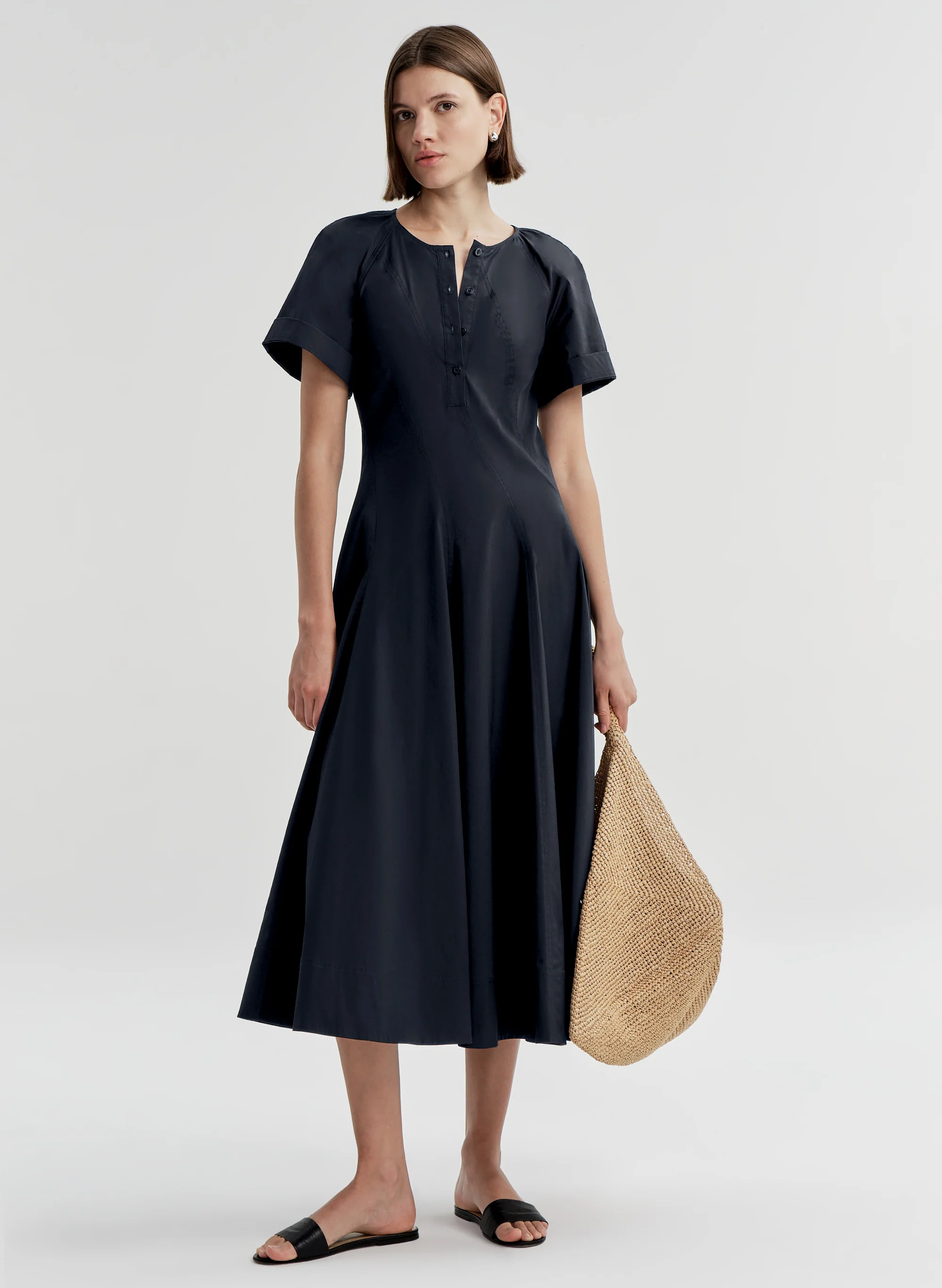 Lucille Cotton Midi Dress