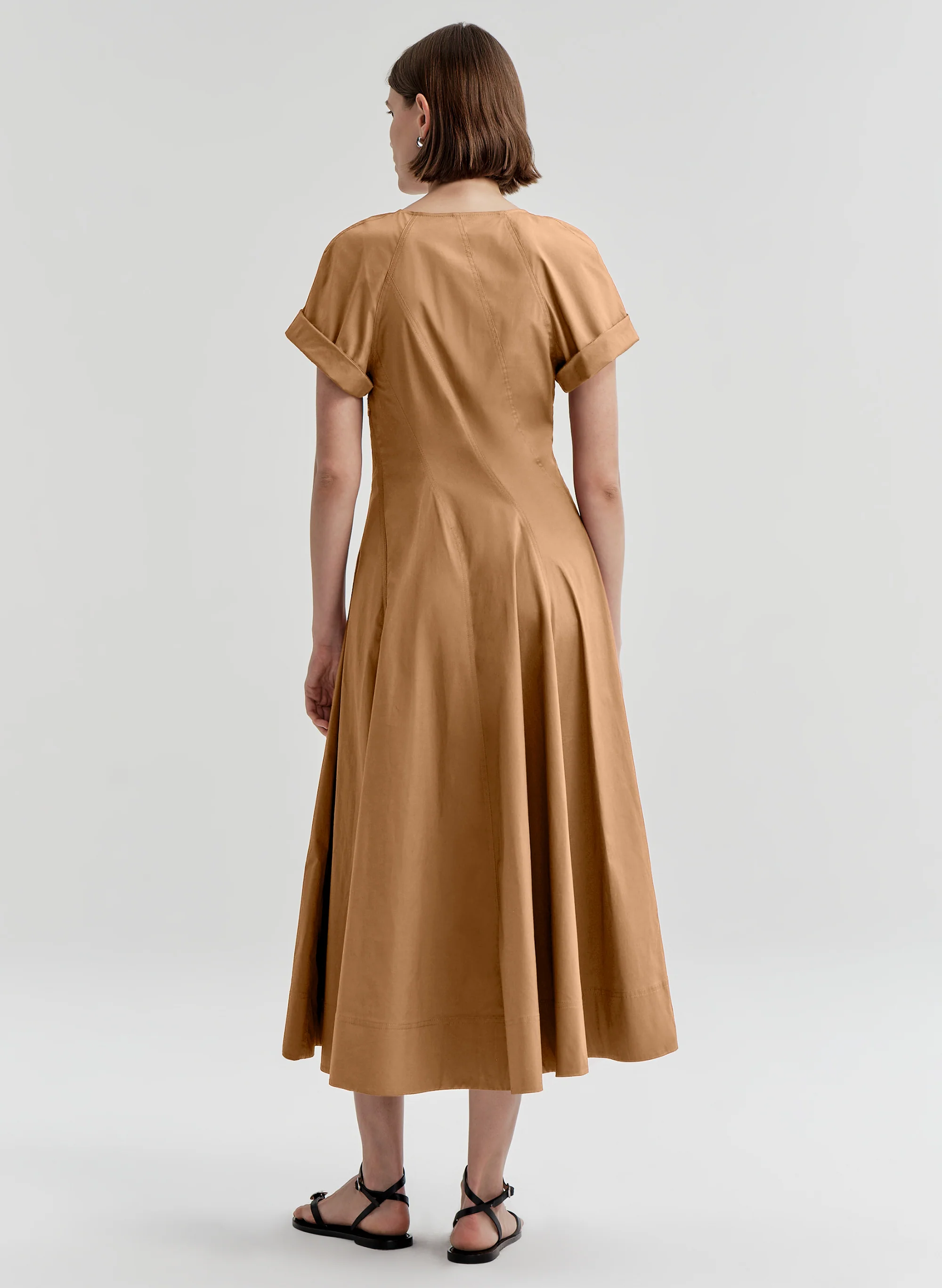 Lucille Cotton Midi Dress - Image 5