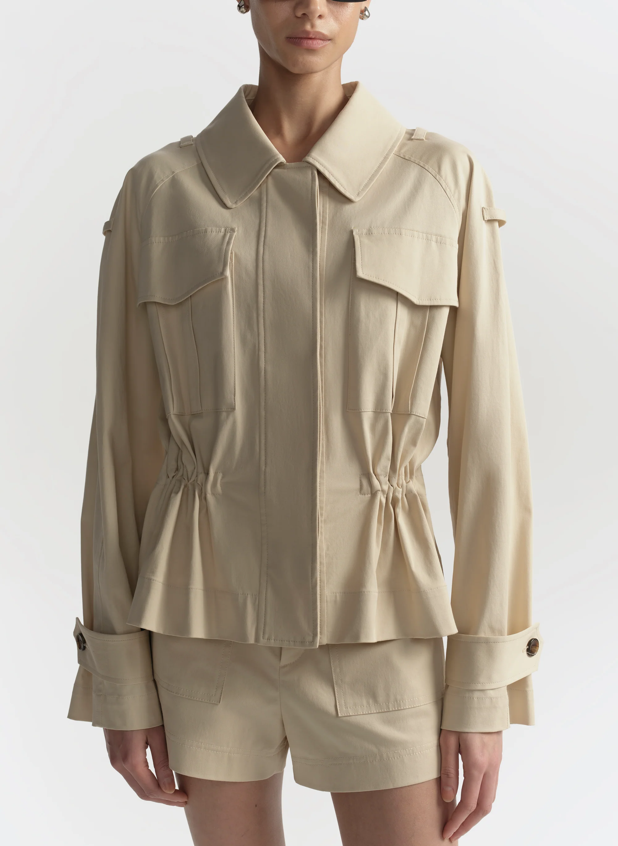 Maeve Cotton Utility Jacket - Image 2