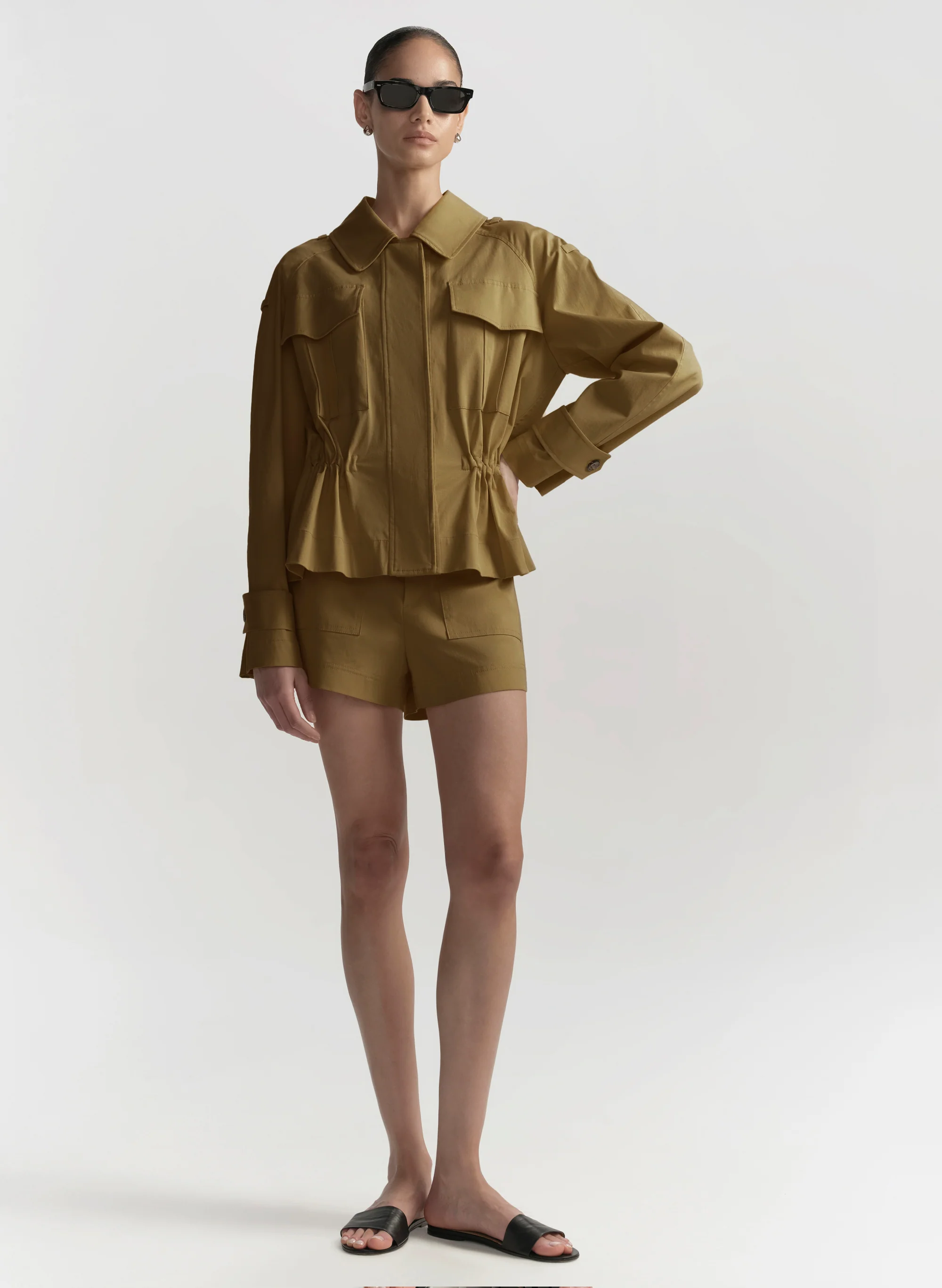 Maeve Cotton Utility Jacket - Image 3