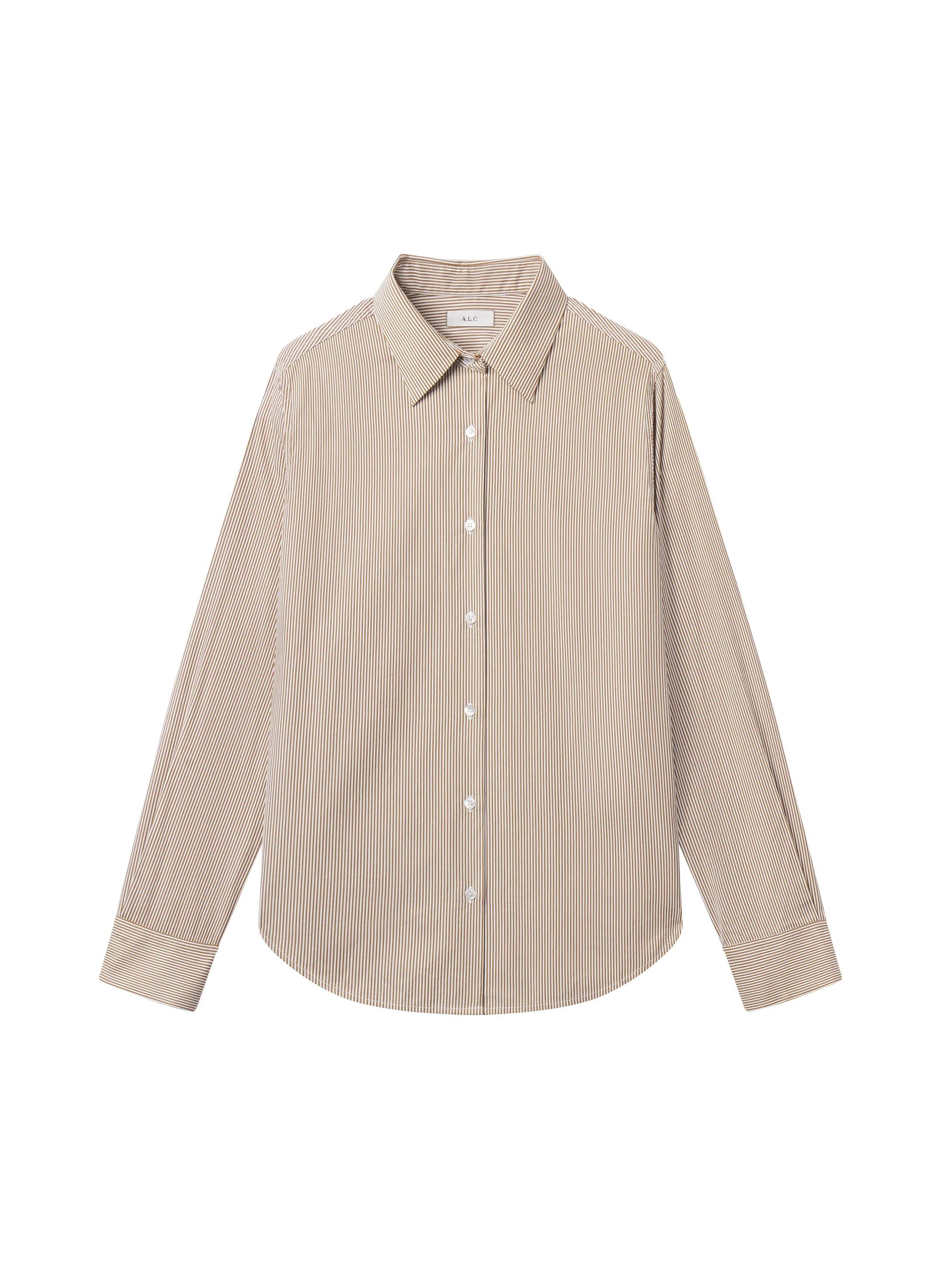Mason Relaxed Cotton Stripe Shirt - Image 6