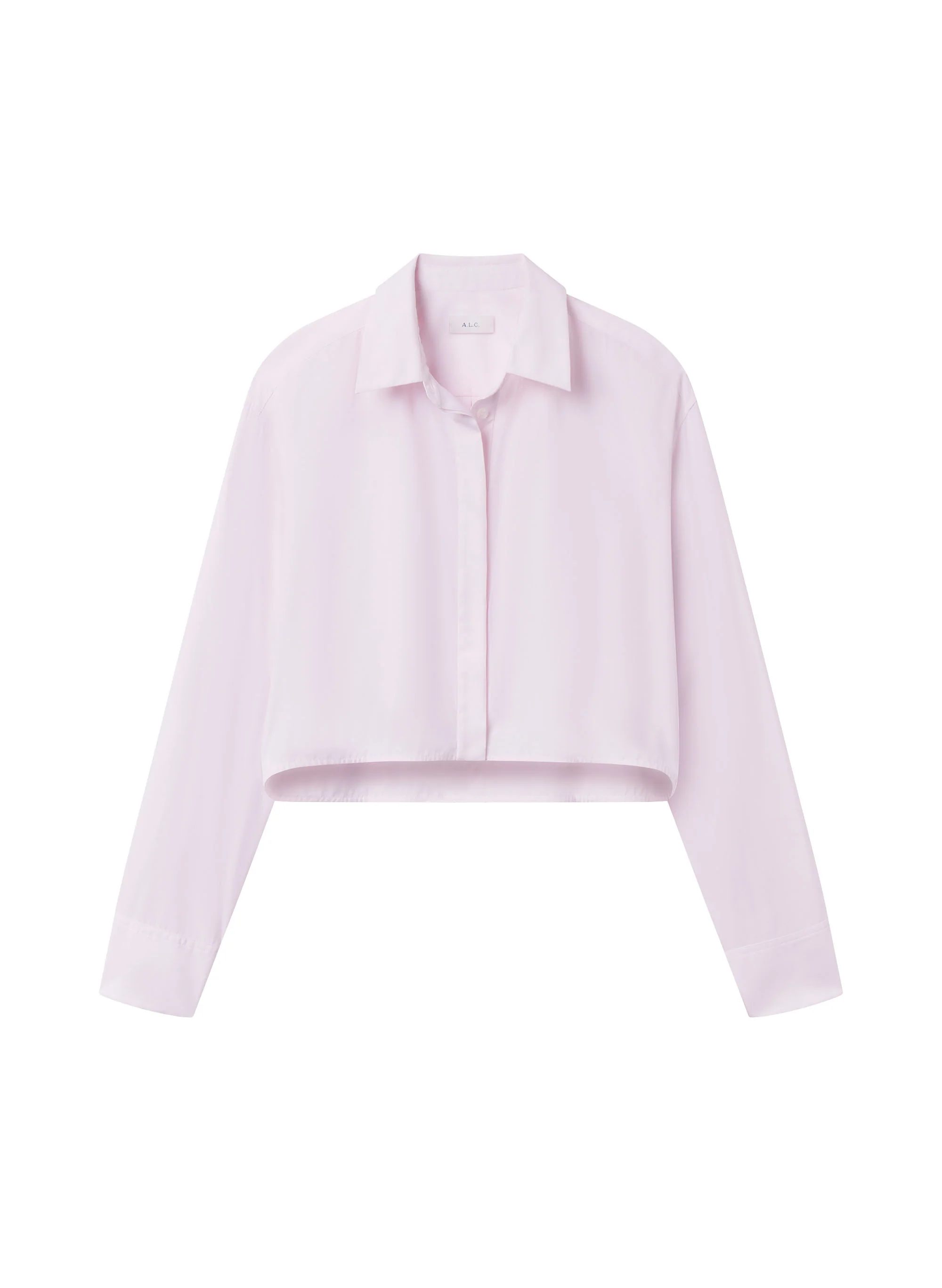 Maude Cropped Cotton Shirt - Image 7