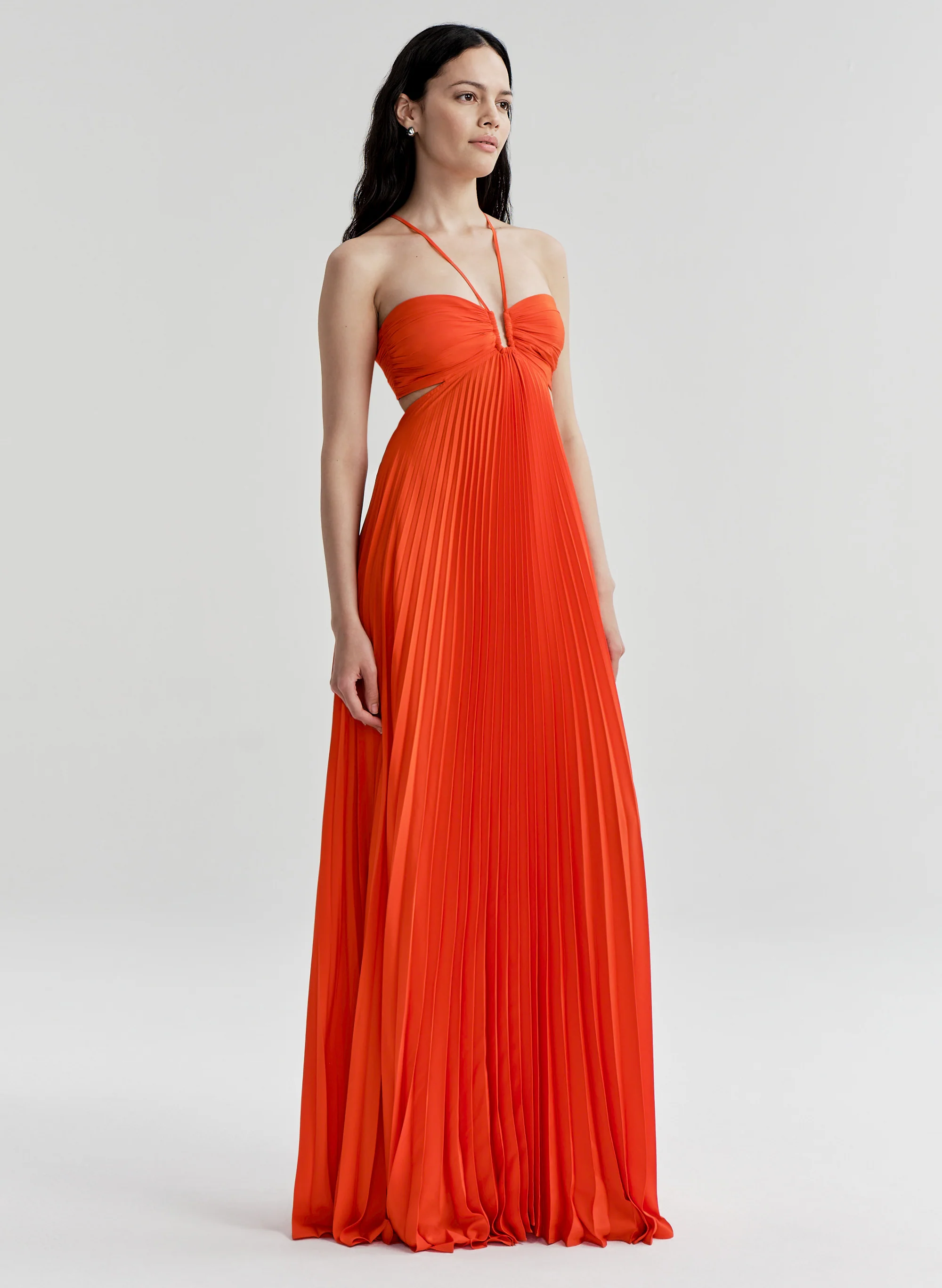 Moira Pleated Maxi Dress - Image 4