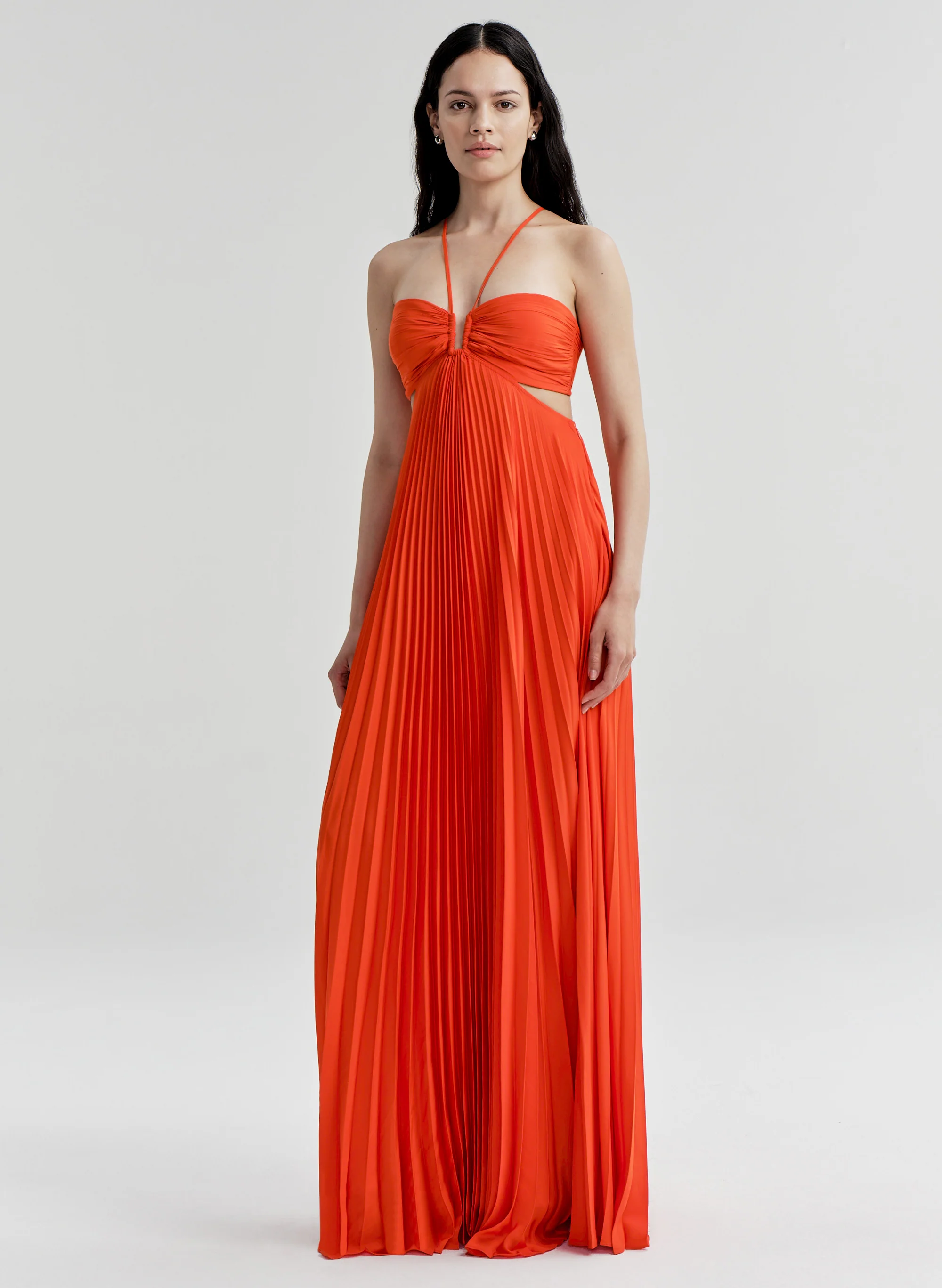 Moira Pleated Maxi Dress - Image 5