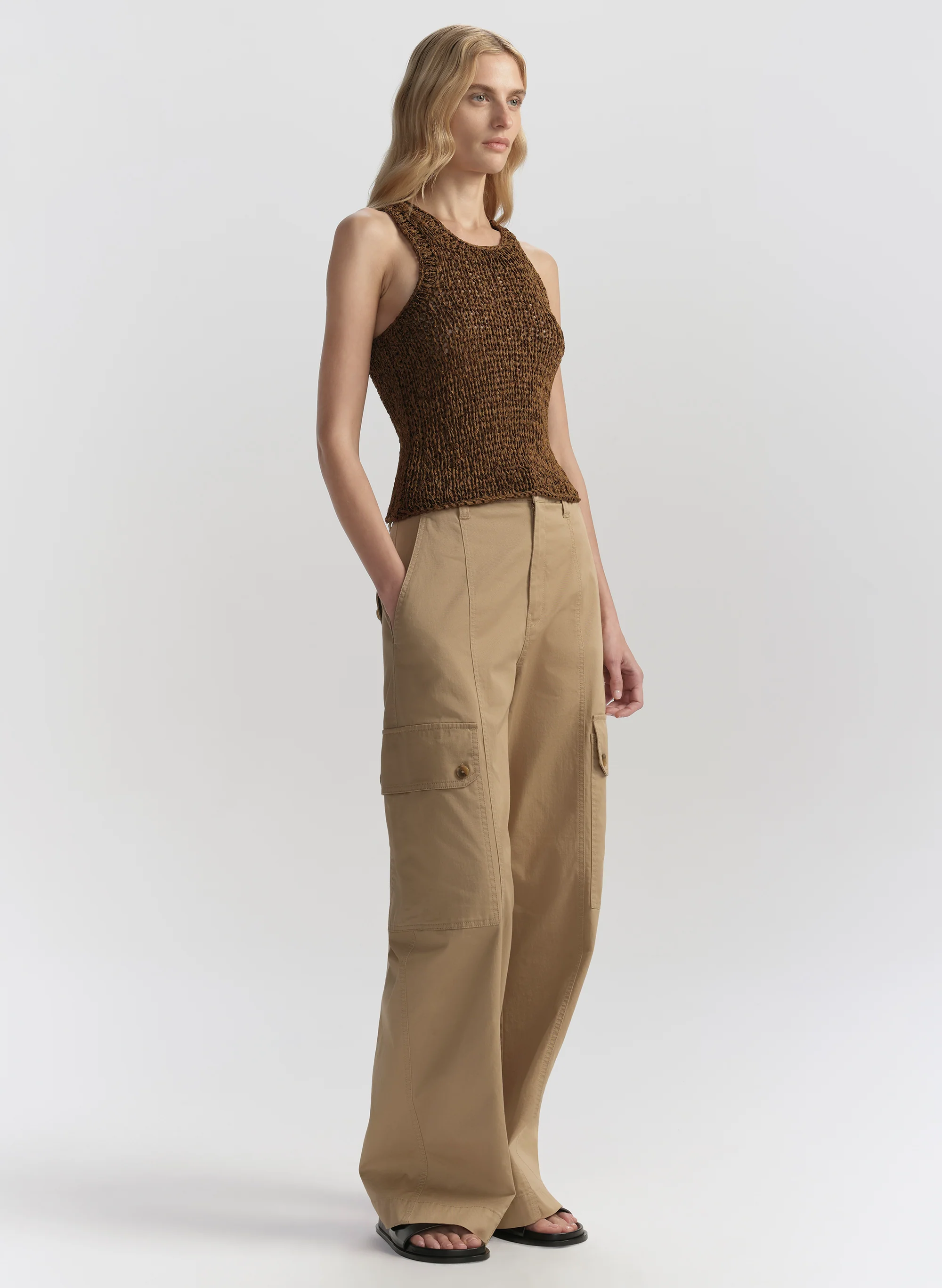 Nelly Open Knit Tank - Image 3