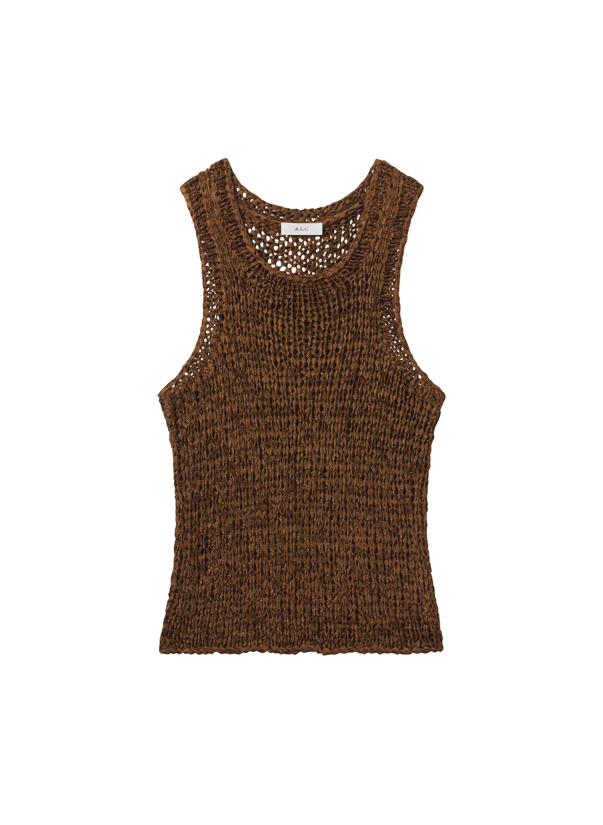 Nelly Open Knit Tank - Image 6