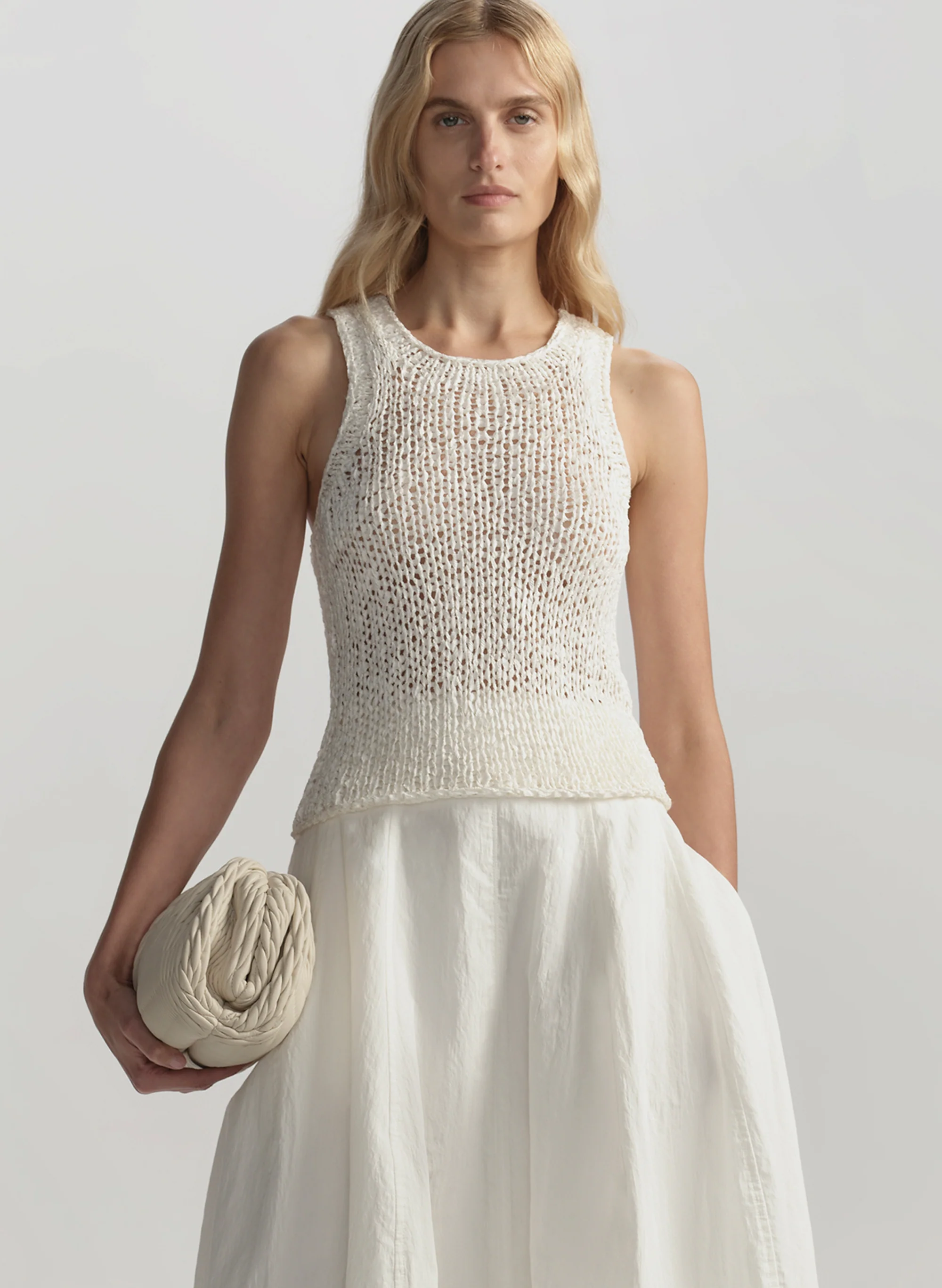 Nelly Open Knit Tank