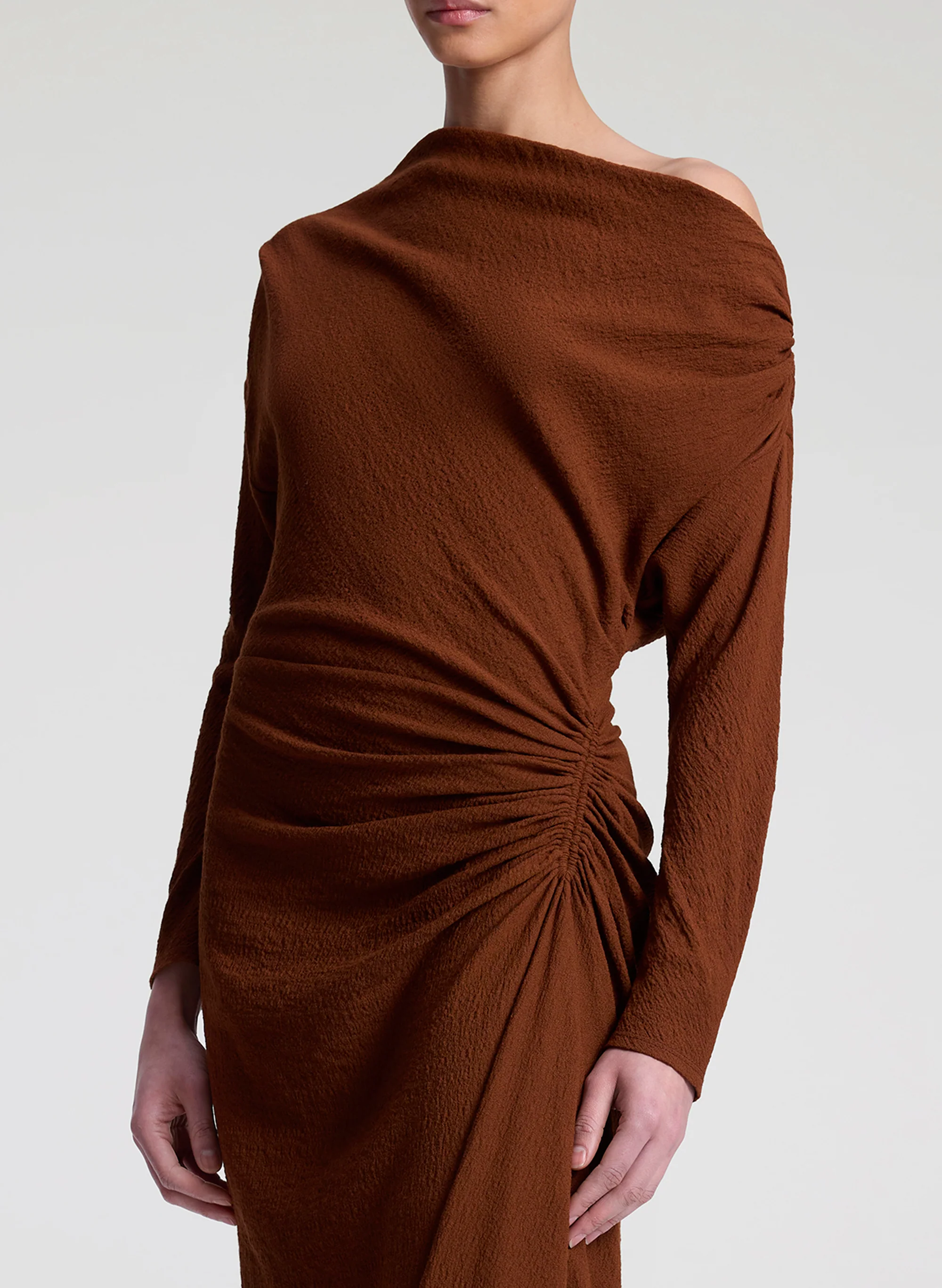 Piper Textured Crepe Dress - Image 2