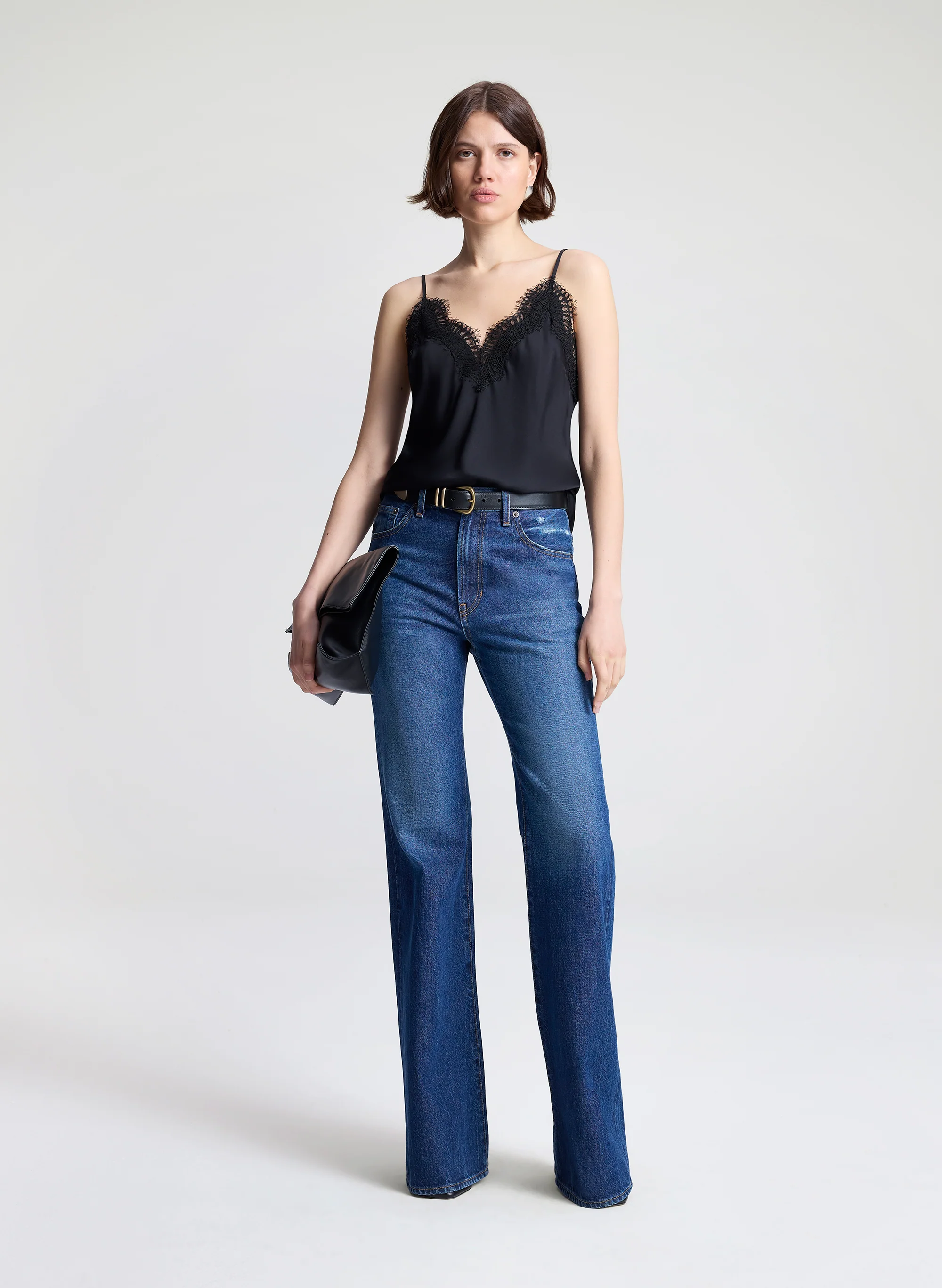 Presley Satin and Lace Camisole Top - Image 4