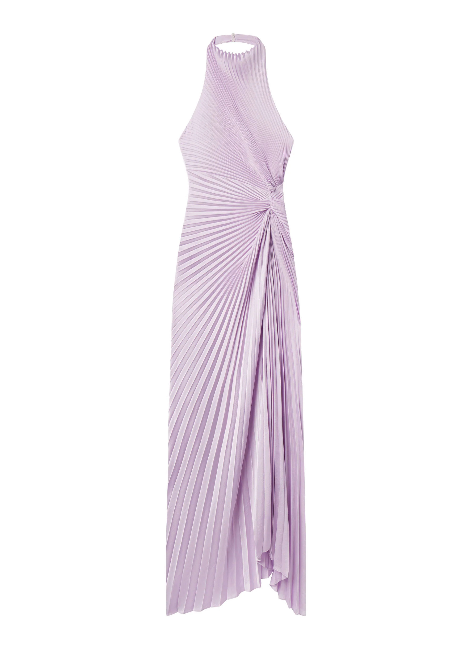 Romy Pleated Satin Gown - Image 6