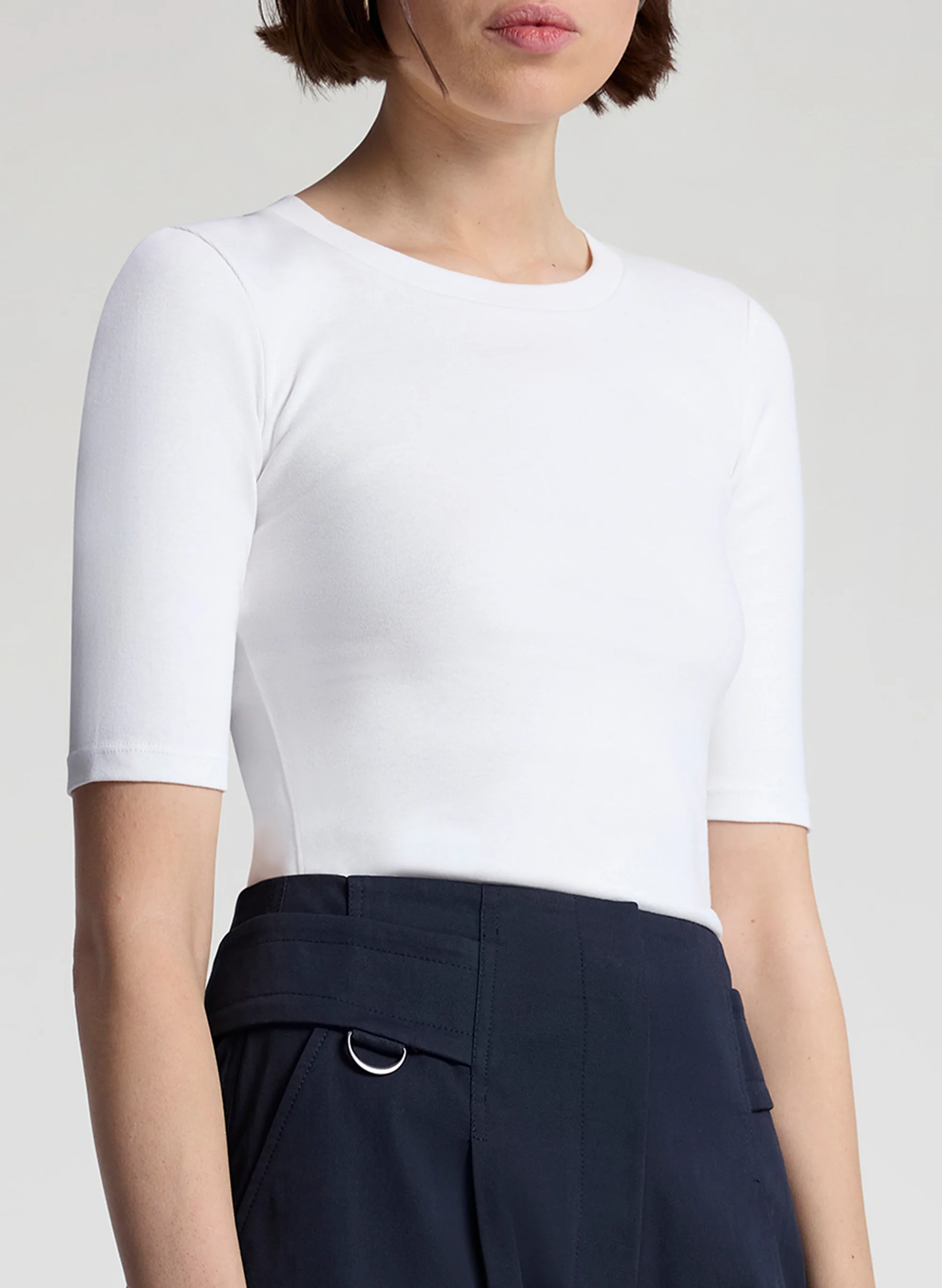 Rory Rib Tee - Image 2