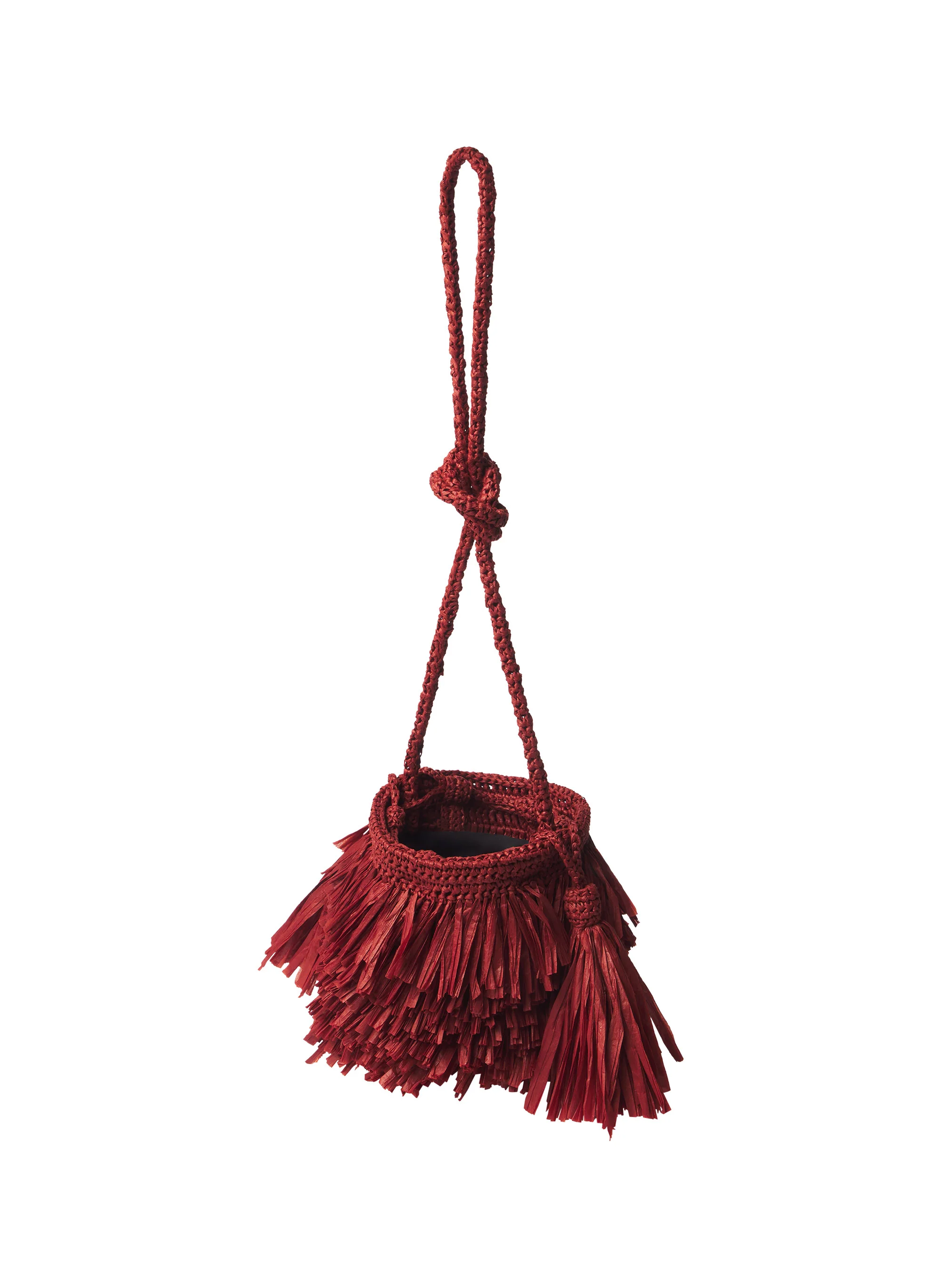 Sasha Raffia Bucket Bag - Image 3