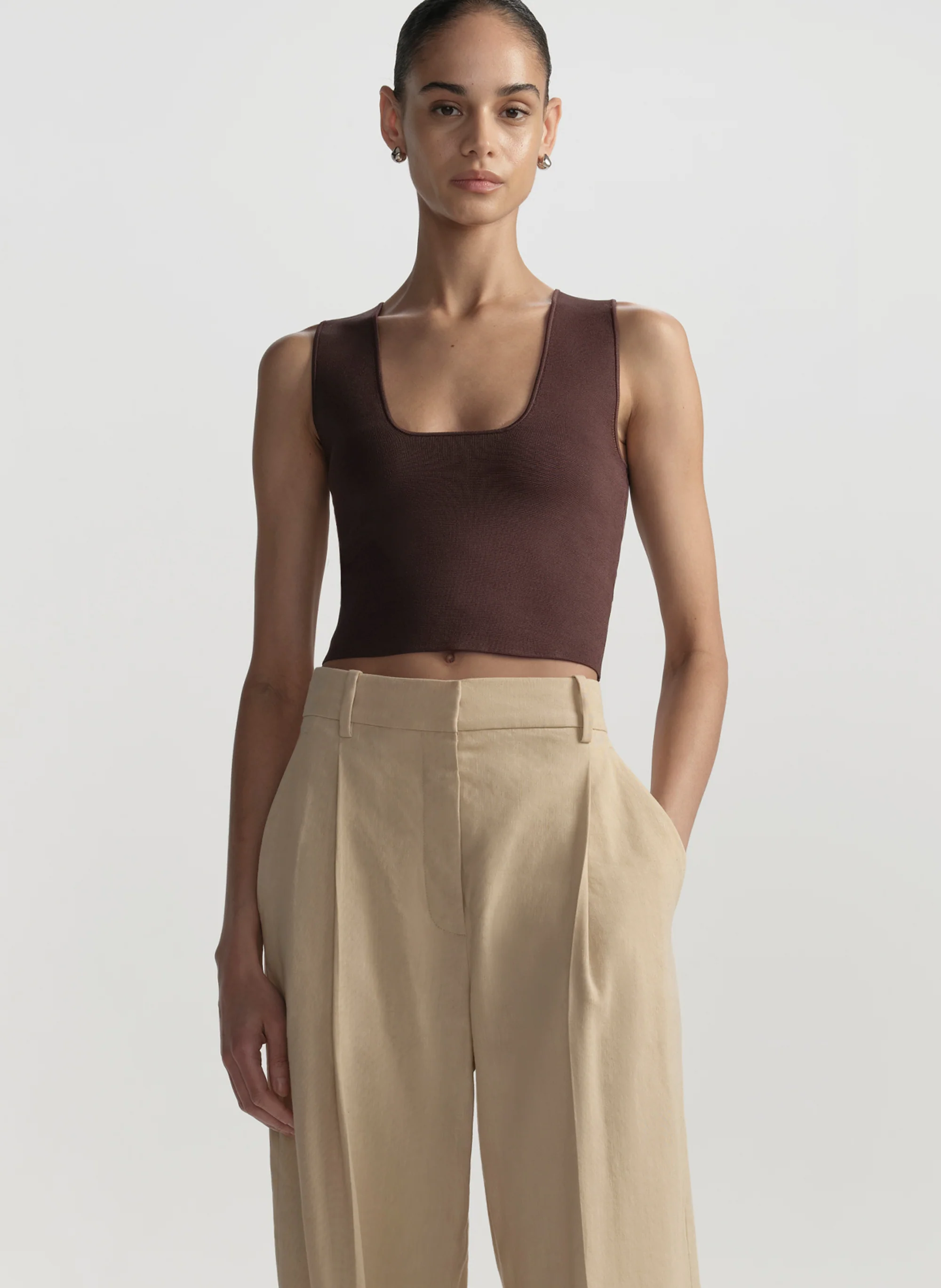 Sera Compact Knit Top