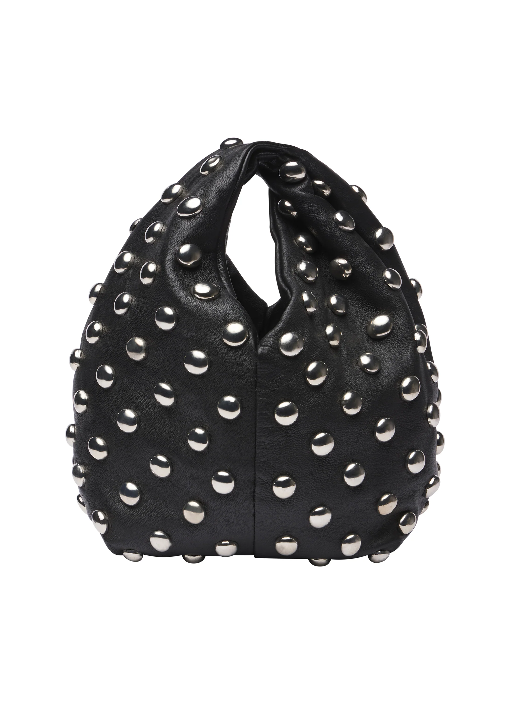 Simone Studded Leather Bag - Image 5