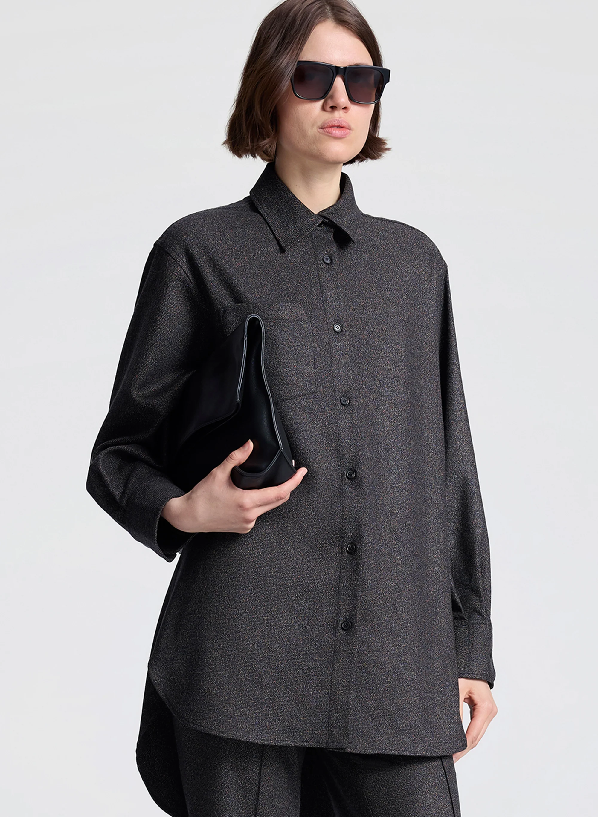 Spence Wool Marled Top
