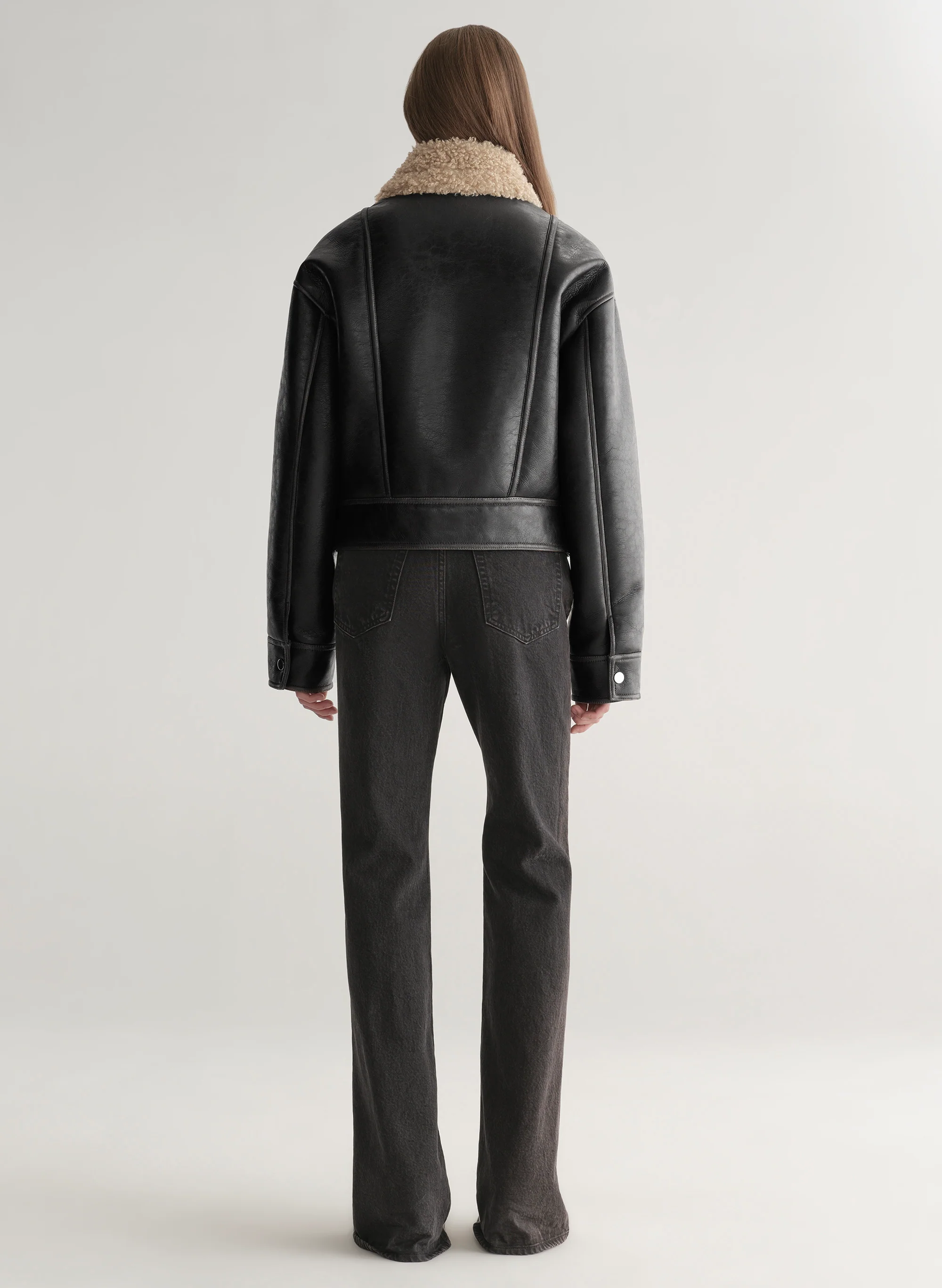 Stevie Faux Shearling Jacket - Image 6