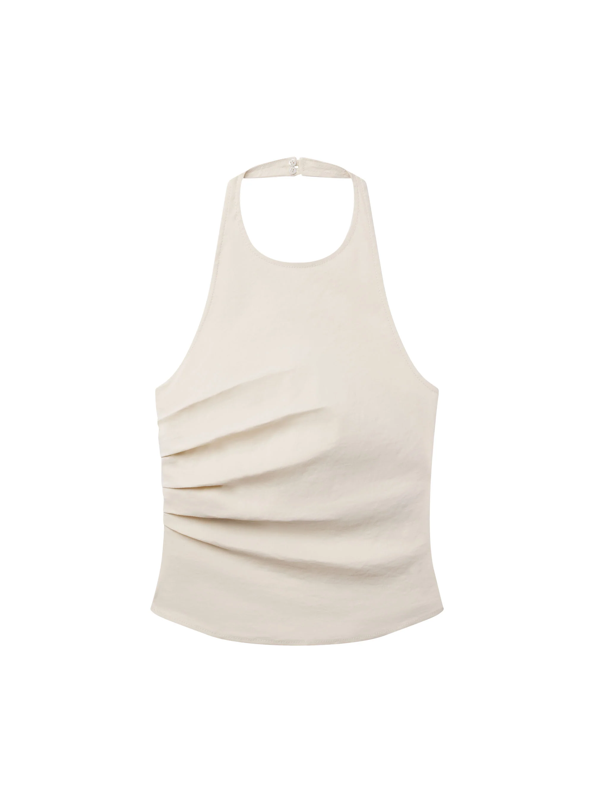 Sylvie Linen Halter Top - Image 6