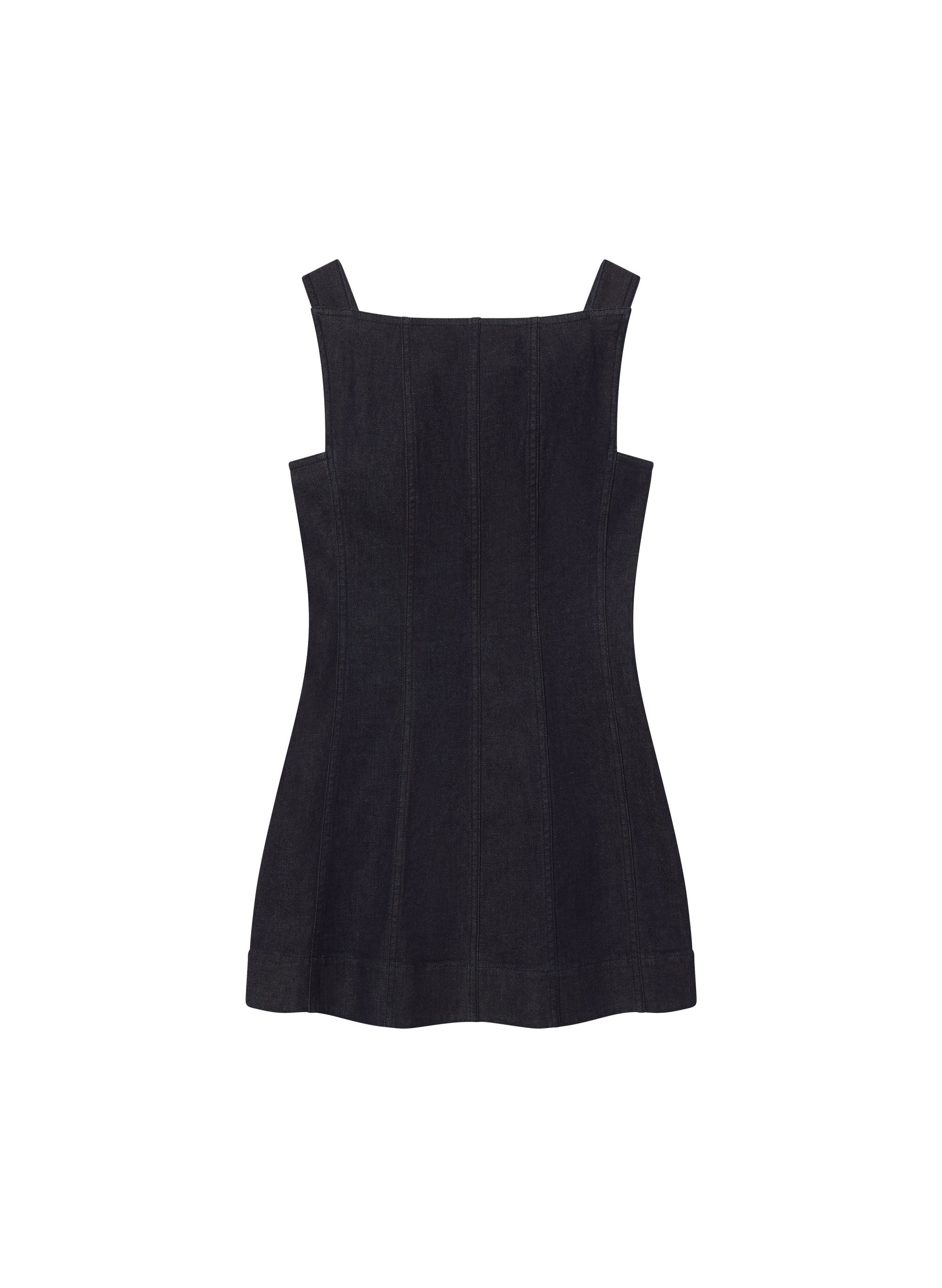 The 444 Denim Mini Dress - Image 6