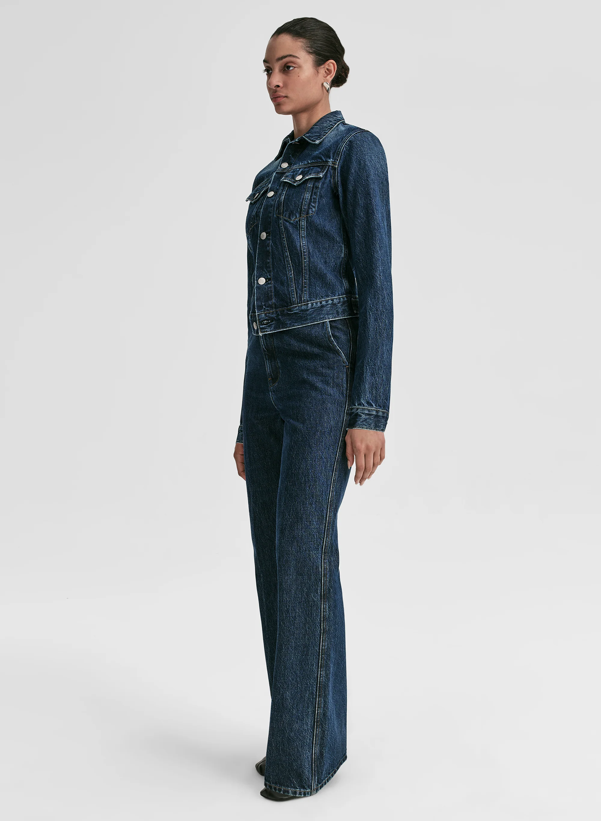 The 968 Shrunken Denim Jacket - Image 4