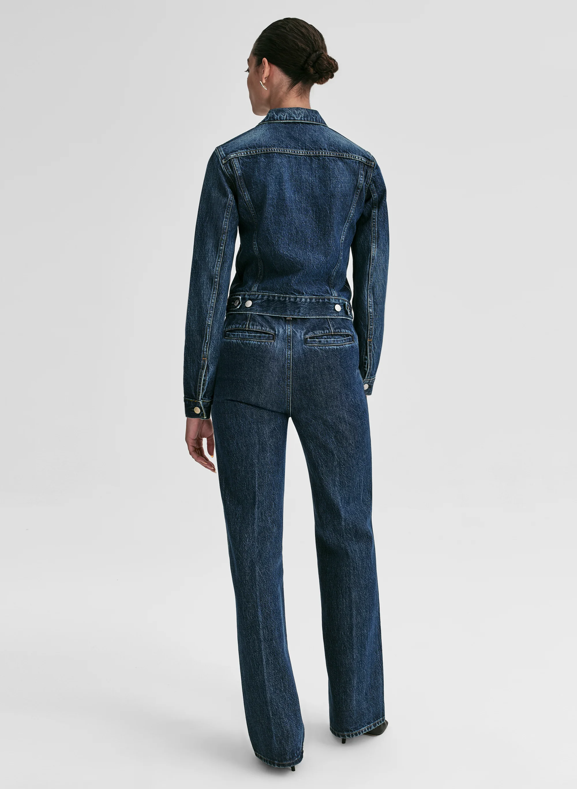 The 968 Shrunken Denim Jacket - Image 5