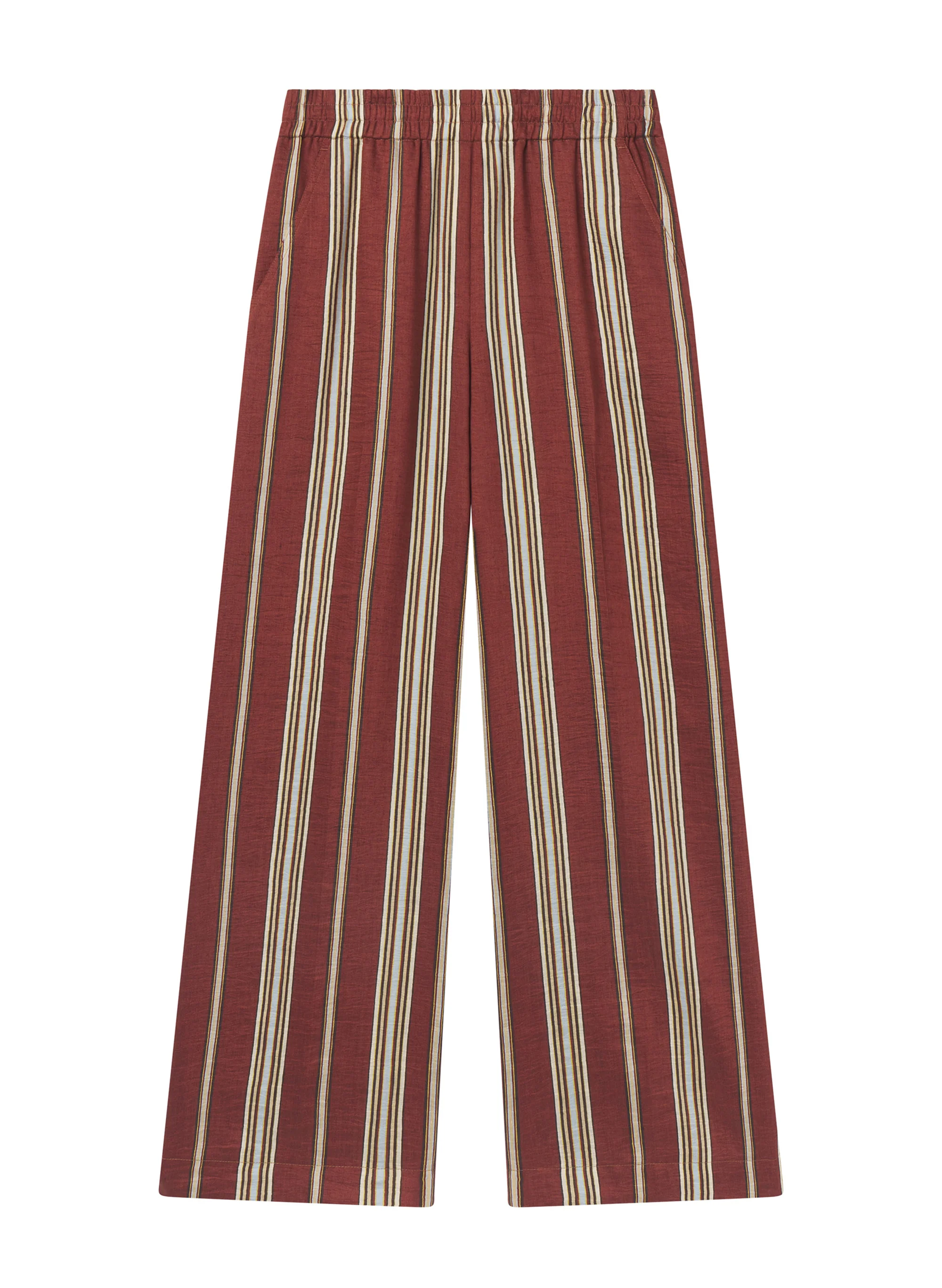 Tyler Striped Linen Pant - Image 6