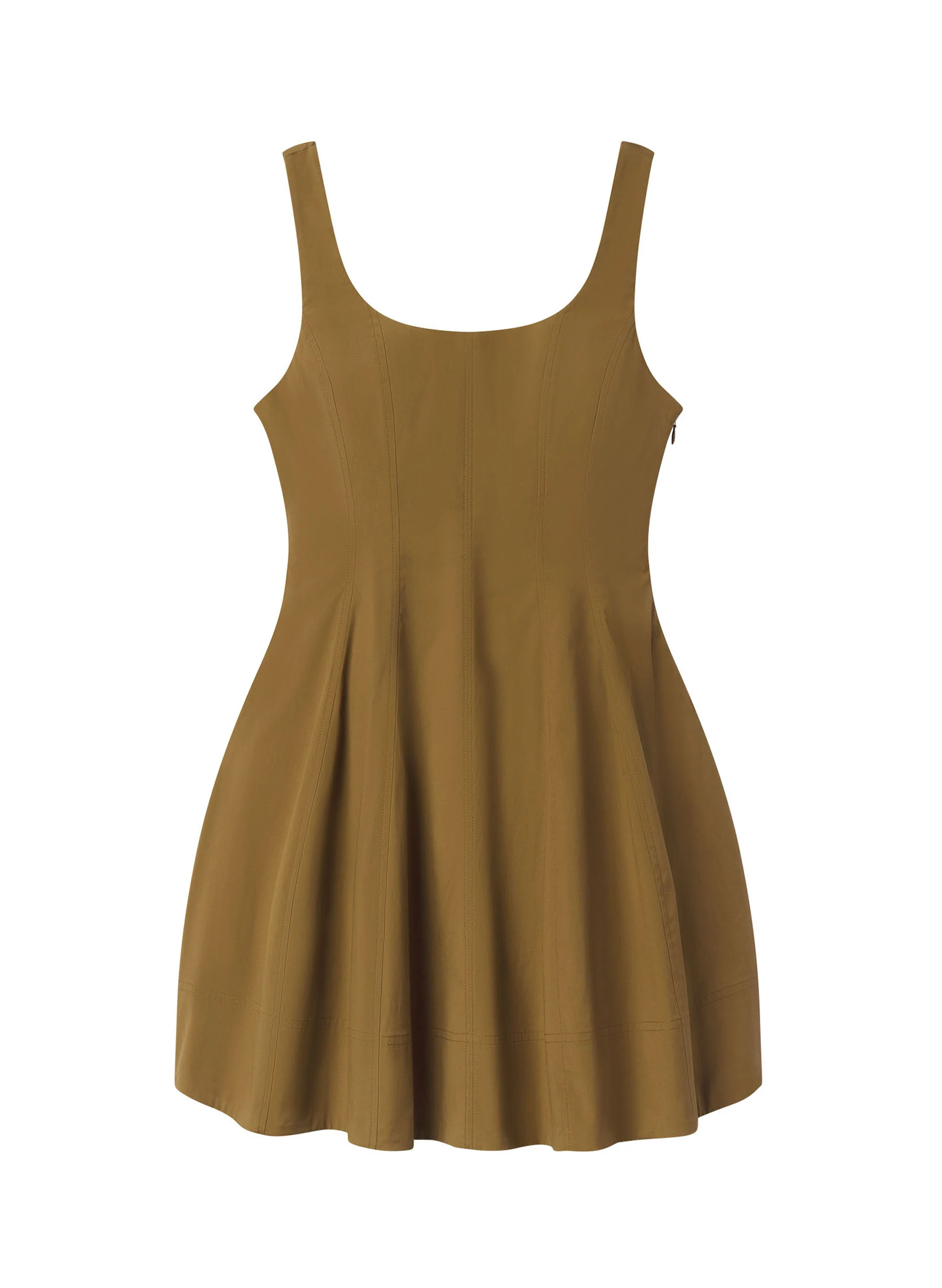 Vea Stretch Cotton Mini Dress - Image 6