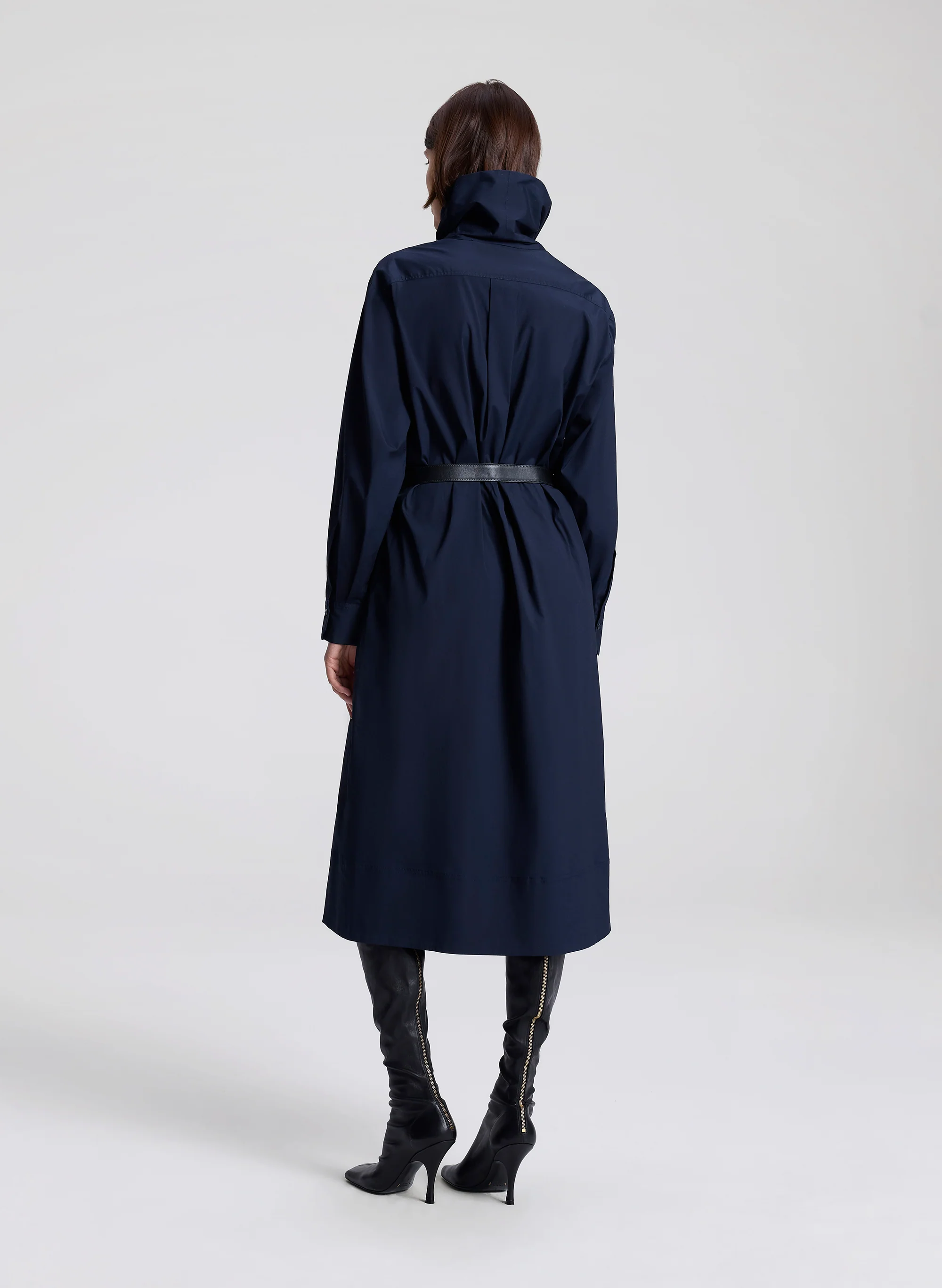 Wells Stretch Cotton Midi Dress - Image 5