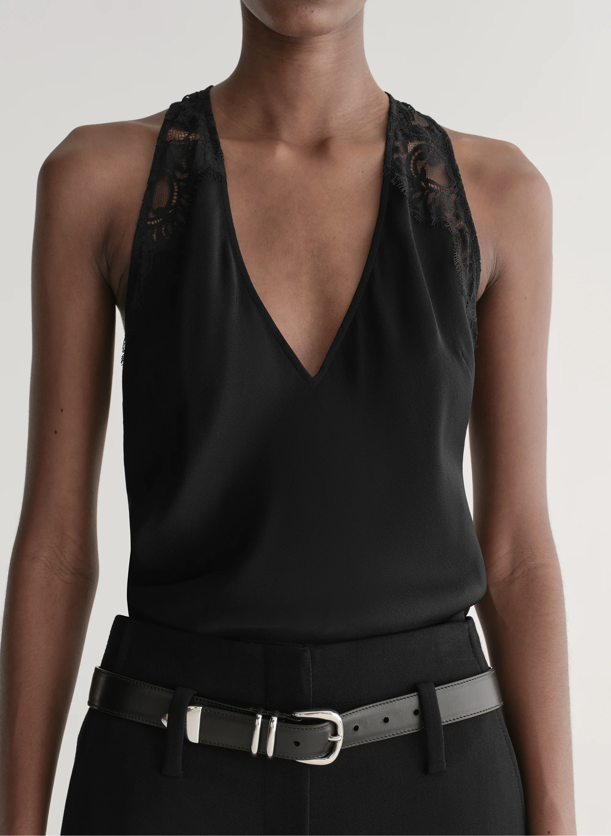 Wes Satin and Lace Top - Image 3