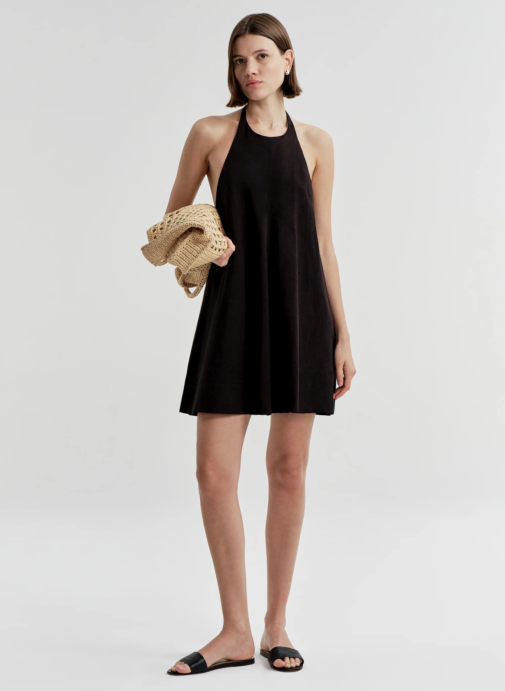 Winona Linen Mini Dress