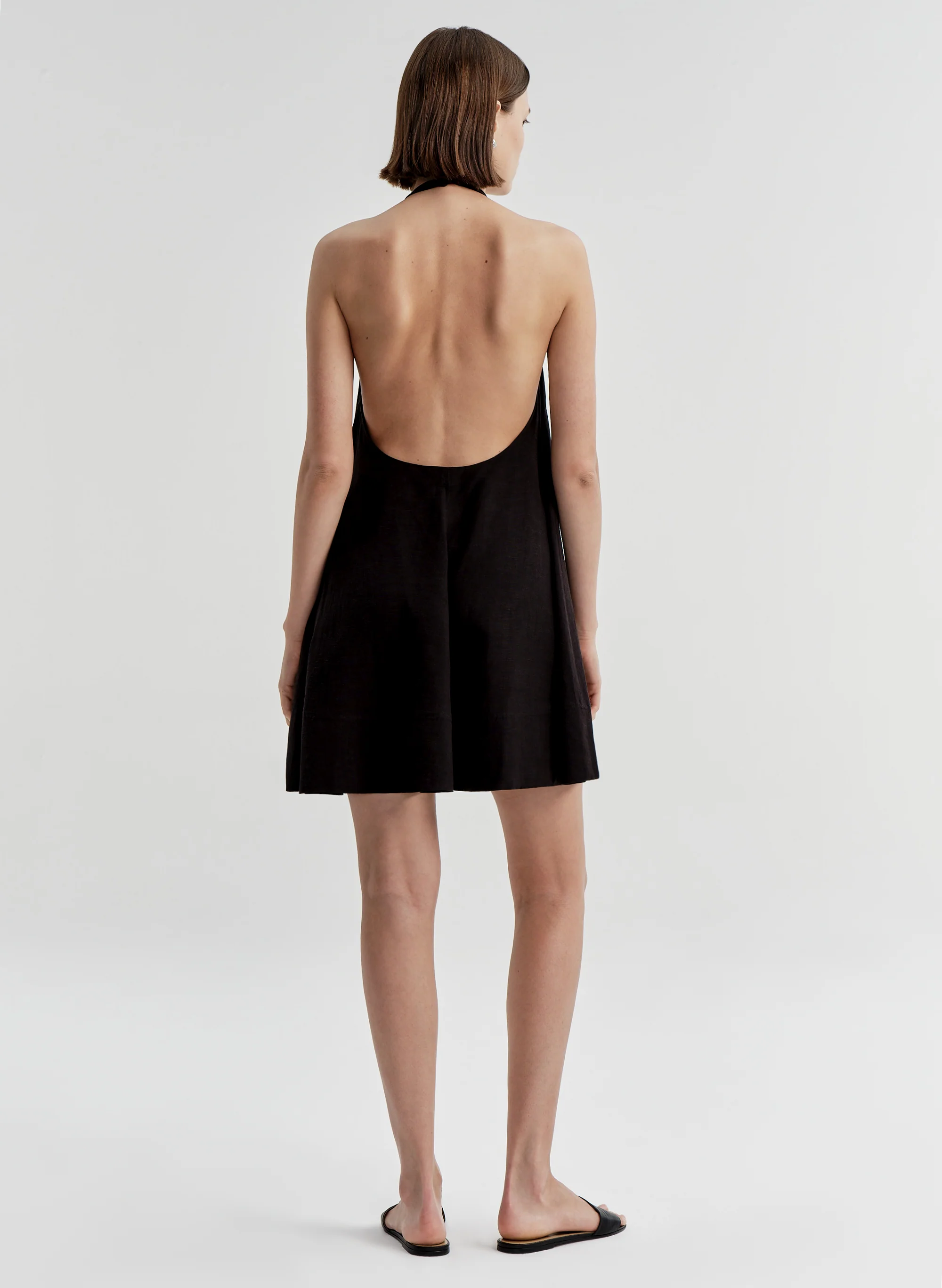 Winona Linen Mini Dress - Image 2
